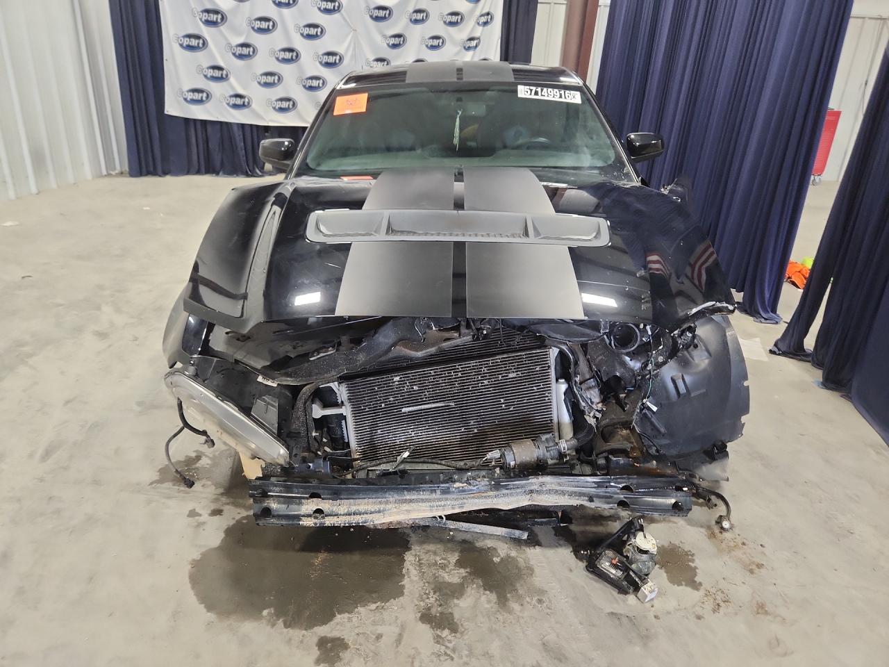 2012 Ford Mustang Shelby Gt500 Black vin: 1ZVBP8JS9C5231681 Damage: Front Bumper/Cover, Missing, Replacement Required