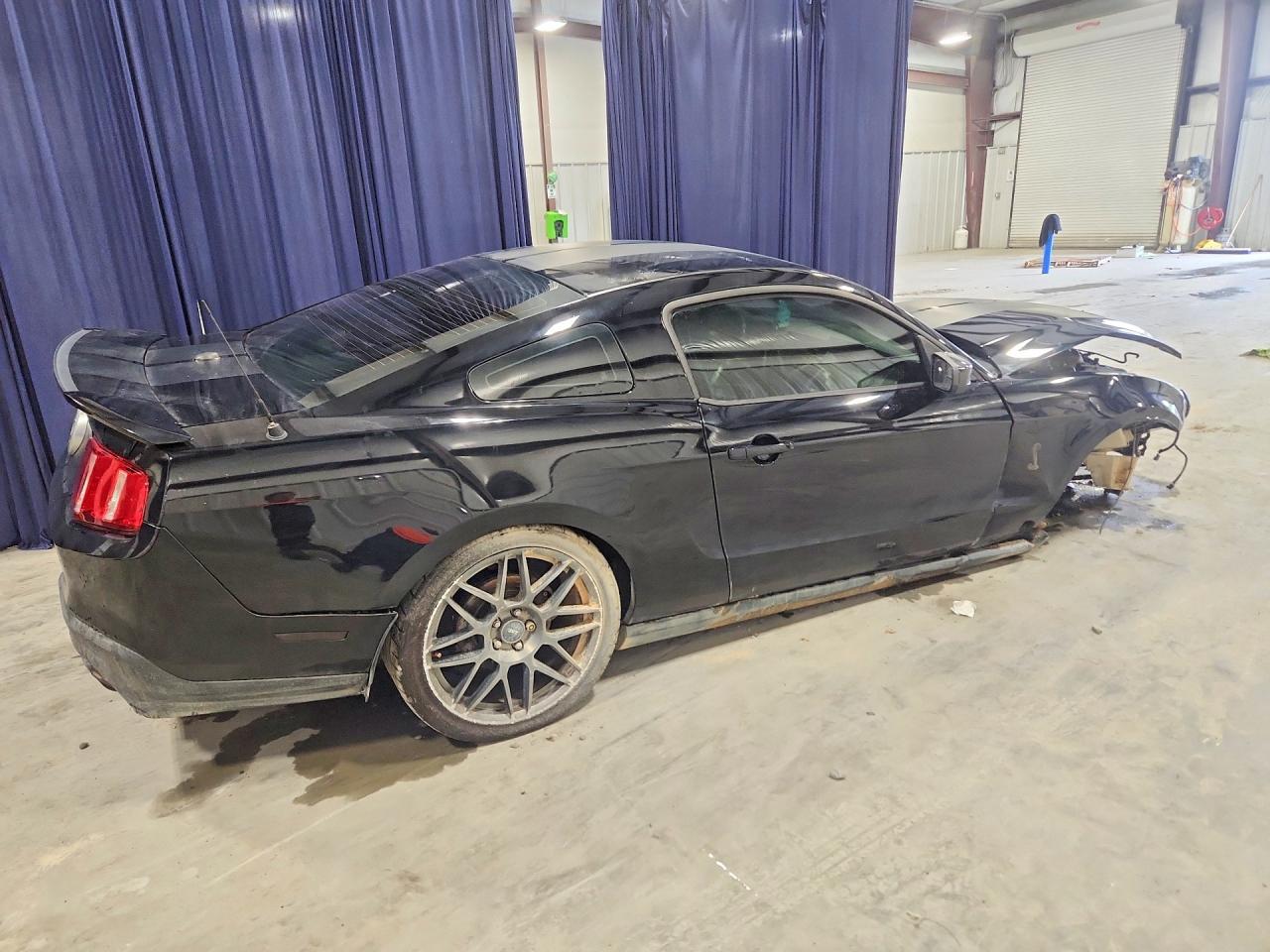 2012 Ford Mustang Shelby Gt500 Black vin: 1ZVBP8JS9C5231681