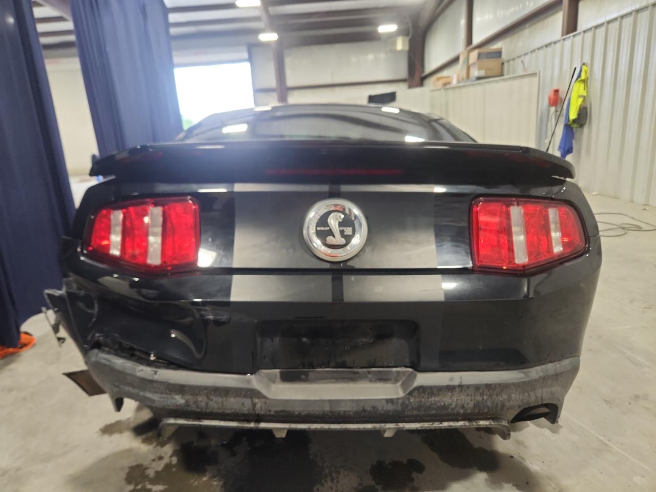 2012 Ford Mustang Shelby Gt500 Black vin: 1ZVBP8JS9C5231681 Damage: Left Tail Light, Broken, Replacement Required