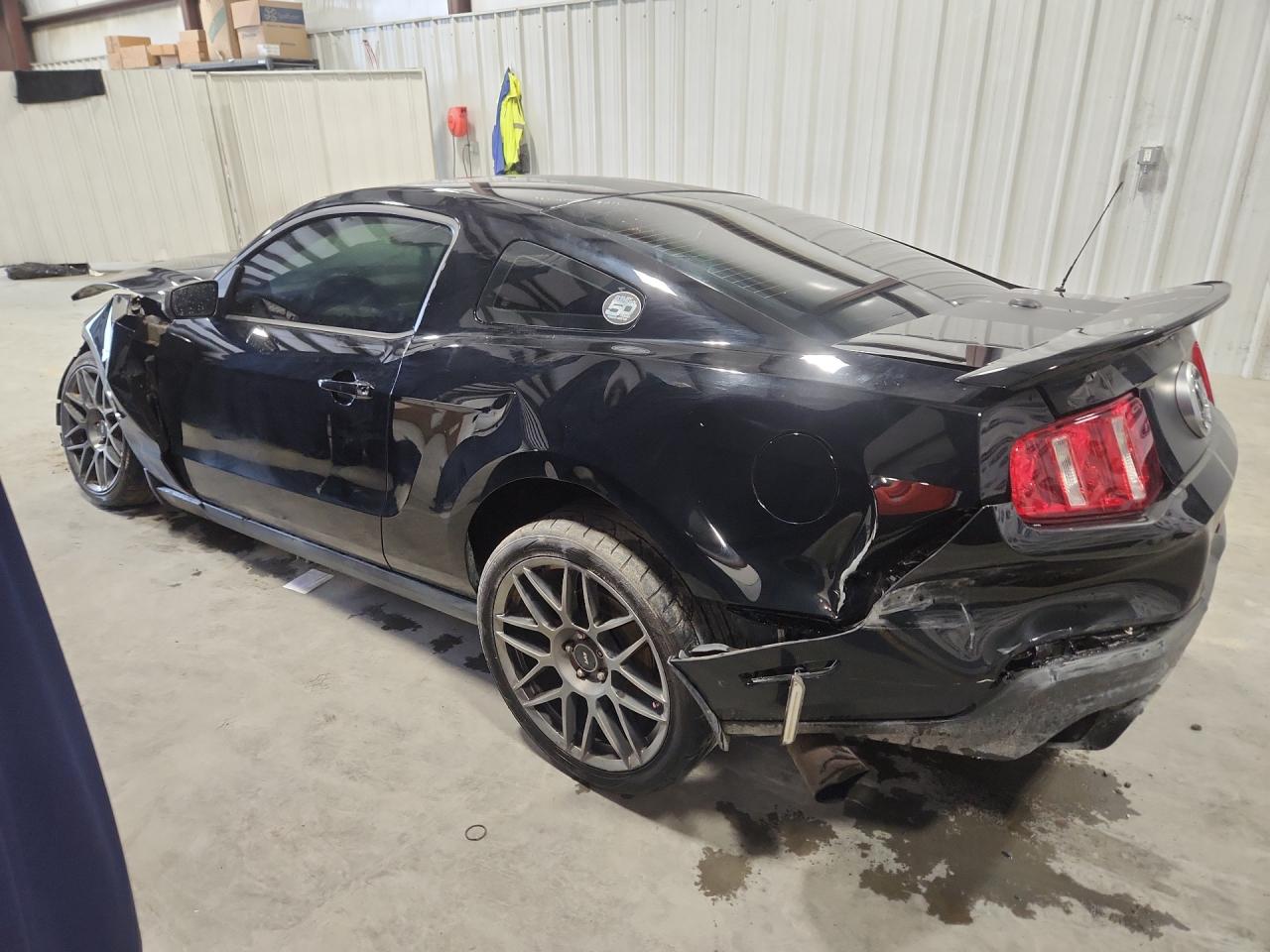 2012 Ford Mustang Shelby Gt500 Black vin: 1ZVBP8JS9C5231681 Damage: Left Qtr Panel, Severe Damage, Replacement Required