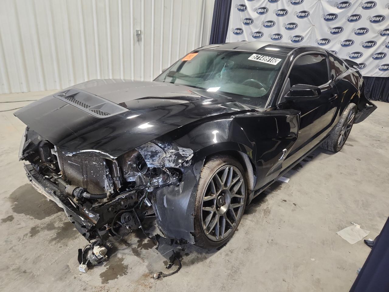 2012 Ford Mustang Shelby Gt500 Black vin: 1ZVBP8JS9C5231681 Damage: Left Front Fender, Severe Damage, Replacement Required