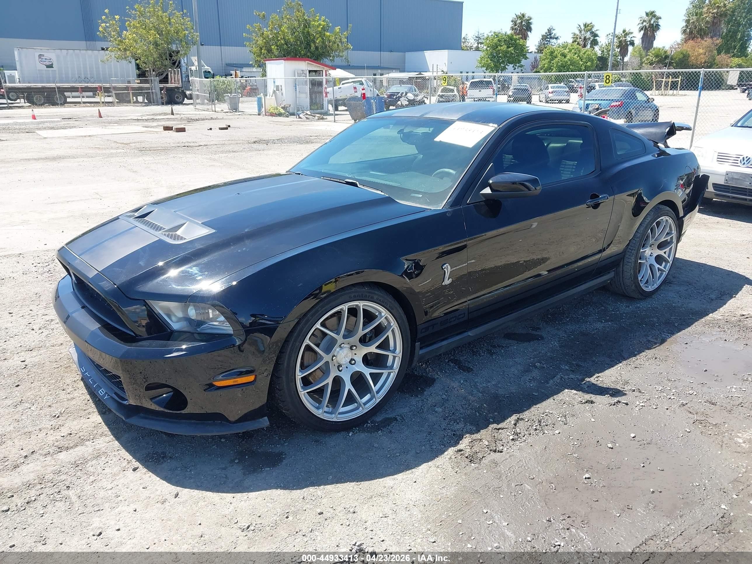 2010 Ford Shelby Gt500   Black vin: 1ZVBP8JSXA5166319