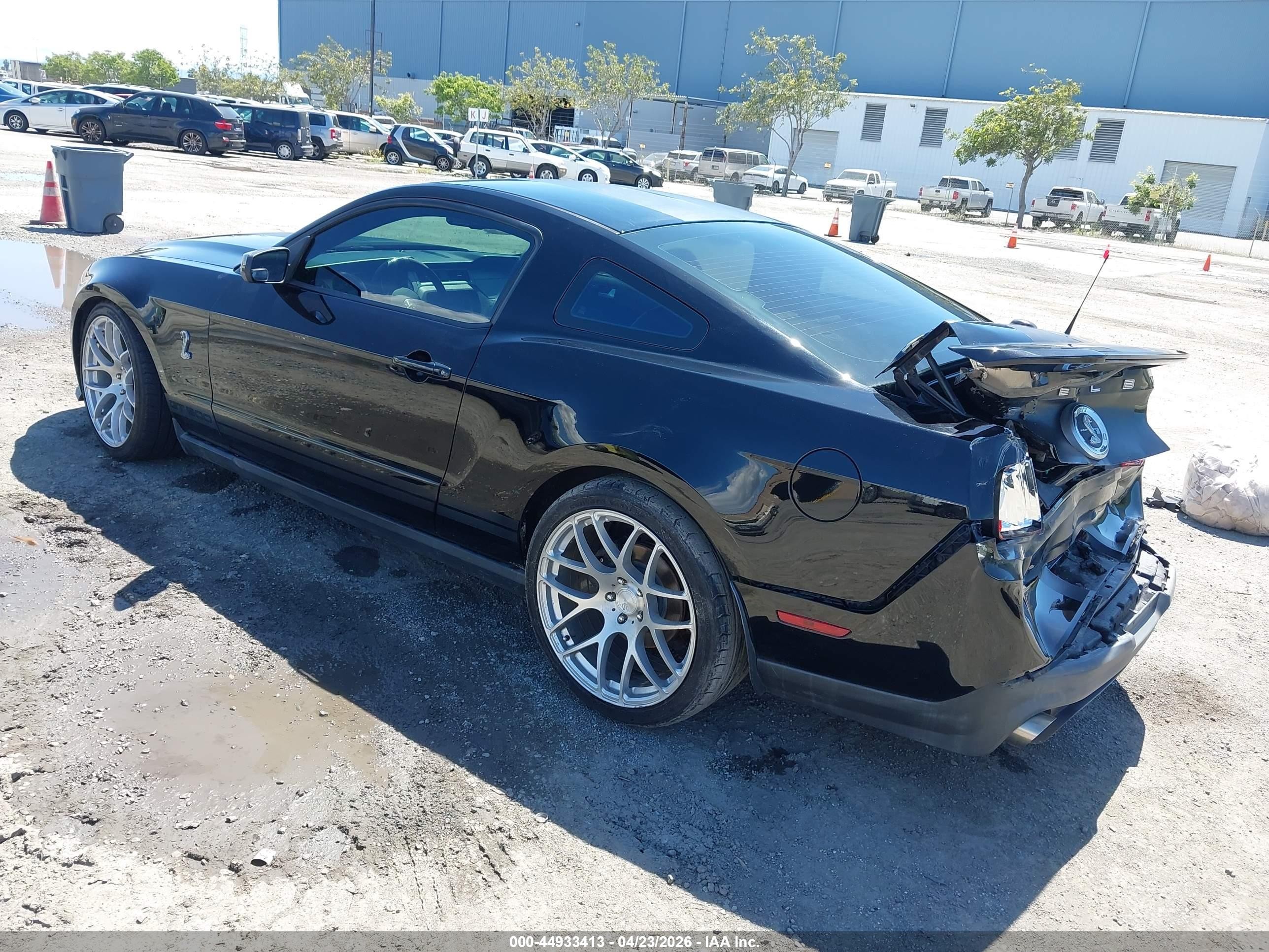 2010 Ford Shelby Gt500   Black vin: 1ZVBP8JSXA5166319