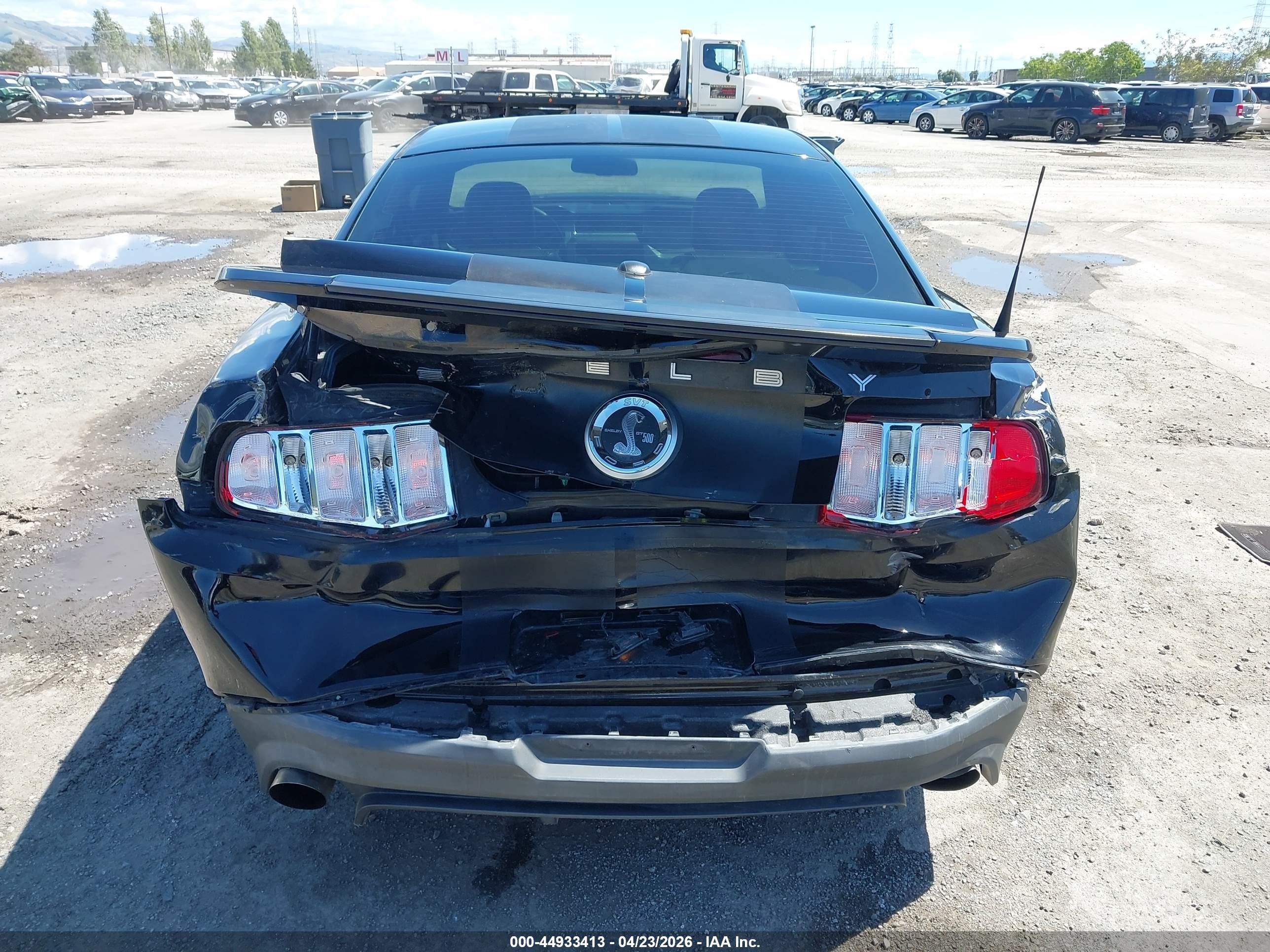 2010 Ford Shelby Gt500   Black vin: 1ZVBP8JSXA5166319