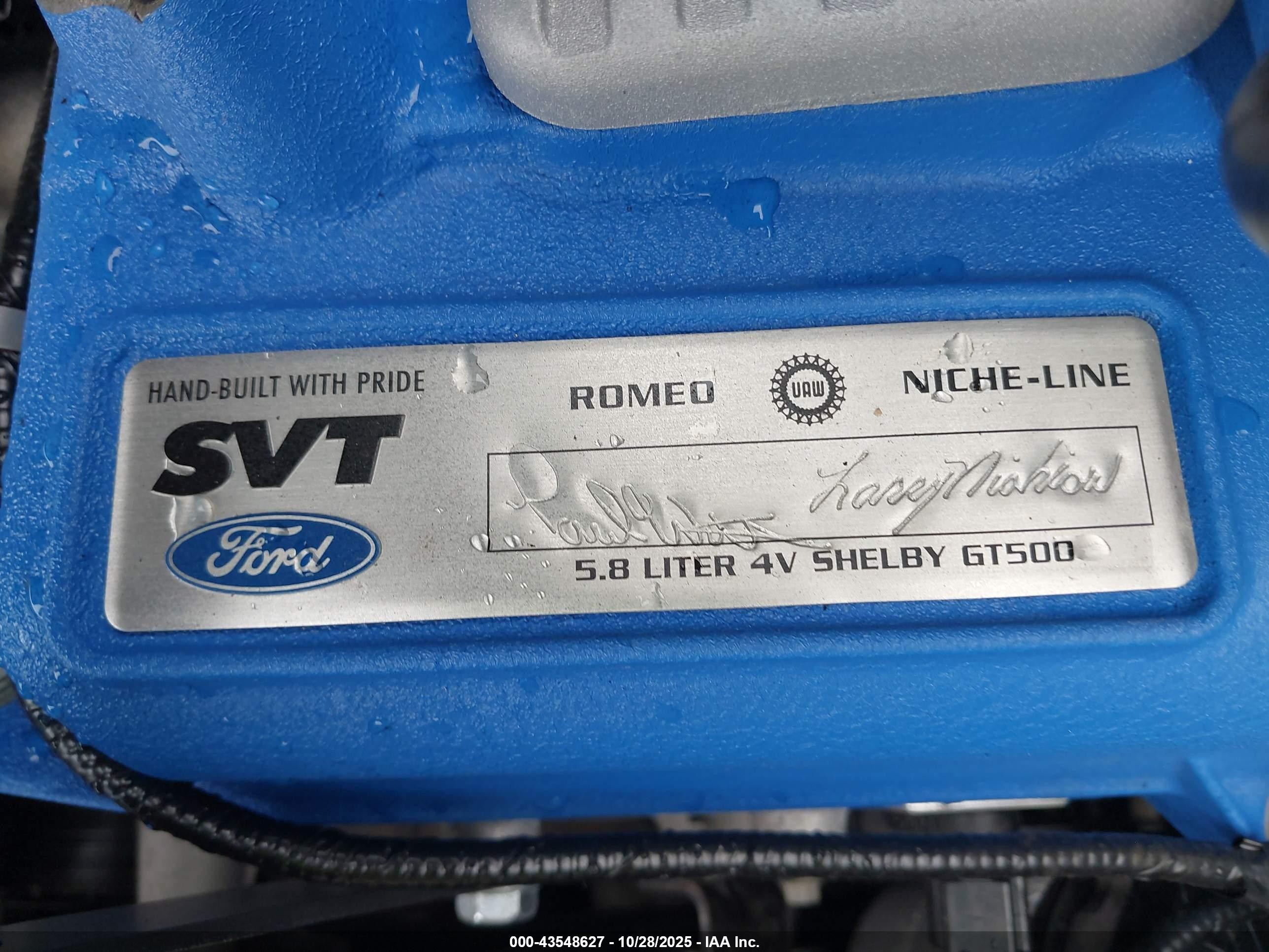 2013 Ford Shelby Gt500   Gray vin: 1ZVBP8JZ2D5260857