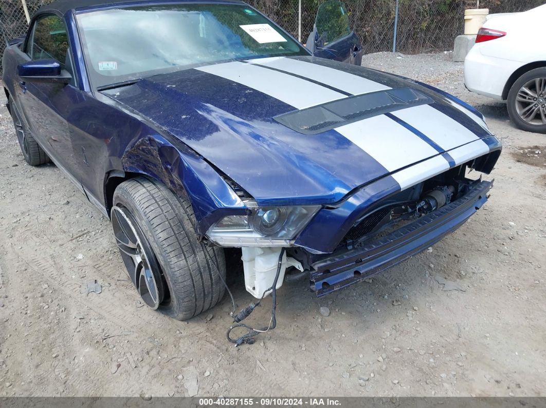 2010 Ford Shelby Gt500   Blue vin: 1ZVBP8KS3A5140210