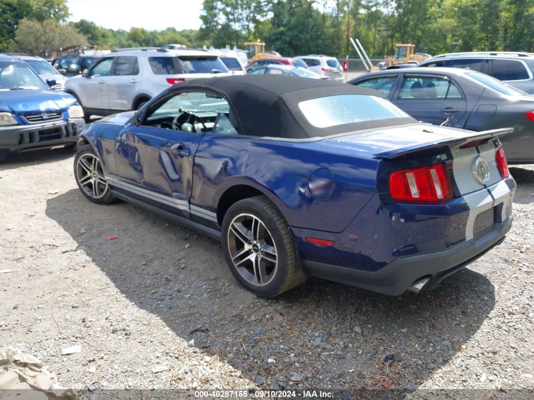 2010 Ford Shelby Gt500   Blue vin: 1ZVBP8KS3A5140210
