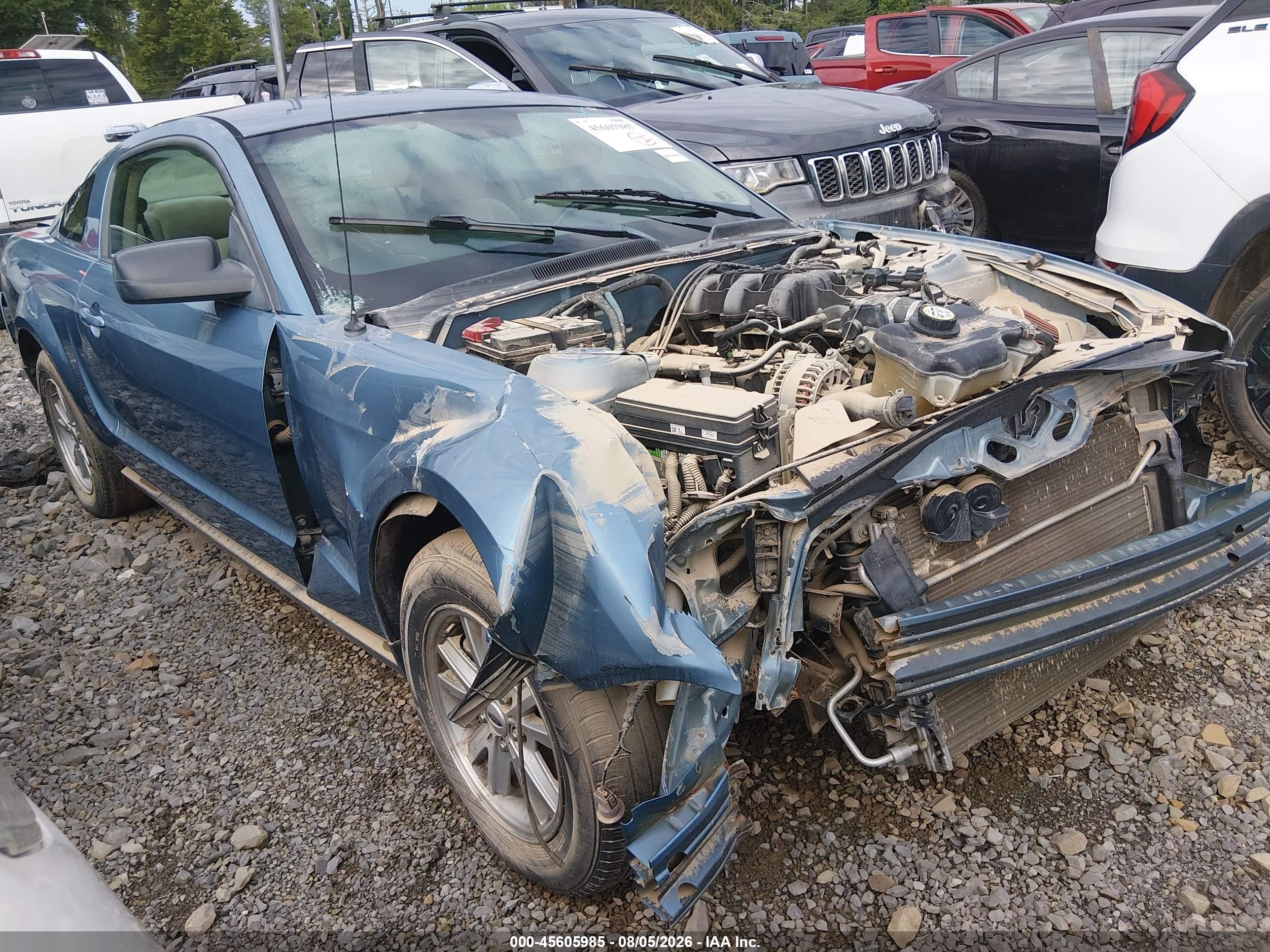 2006 Ford Mustang V6 Blue vin: 1ZVFT80N065183193