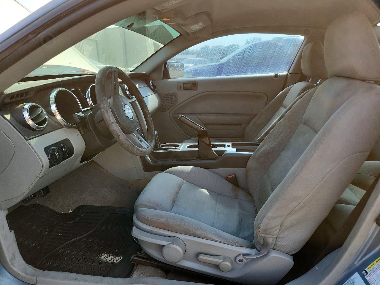 2007 Ford Mustang Blue vin: 1ZVFT80N075266009
