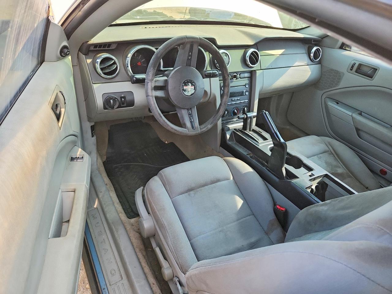 2007 Ford Mustang Blue vin: 1ZVFT80N075266009