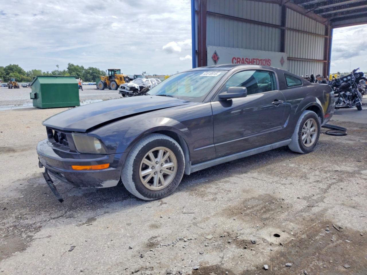 2007 Ford Mustang Charcoal vin: 1ZVFT80N075323308