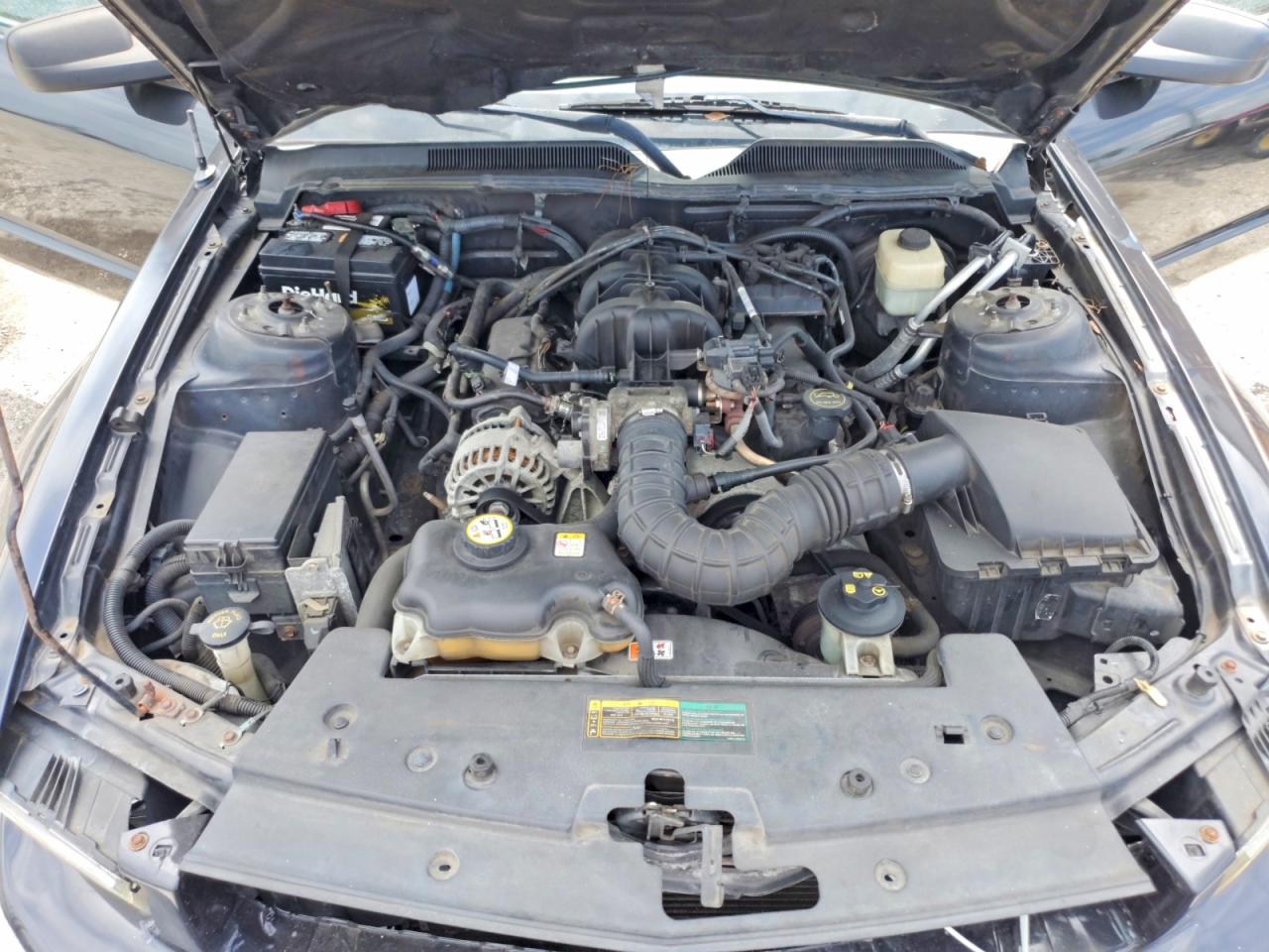 2007 Ford Mustang Charcoal vin: 1ZVFT80N075323308