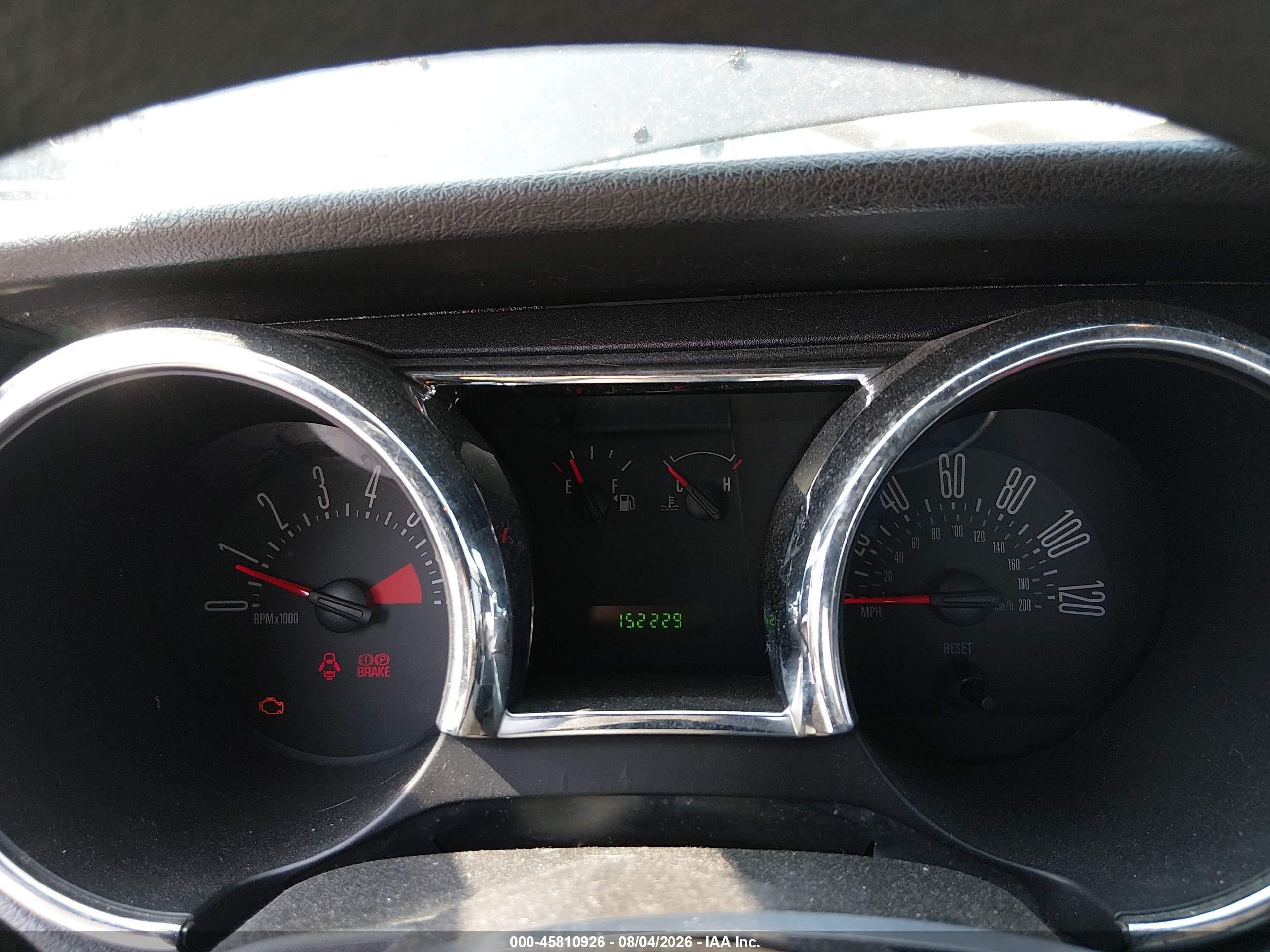 2006 Ford Mustang V6 Черный vin: 1ZVFT80N165123875