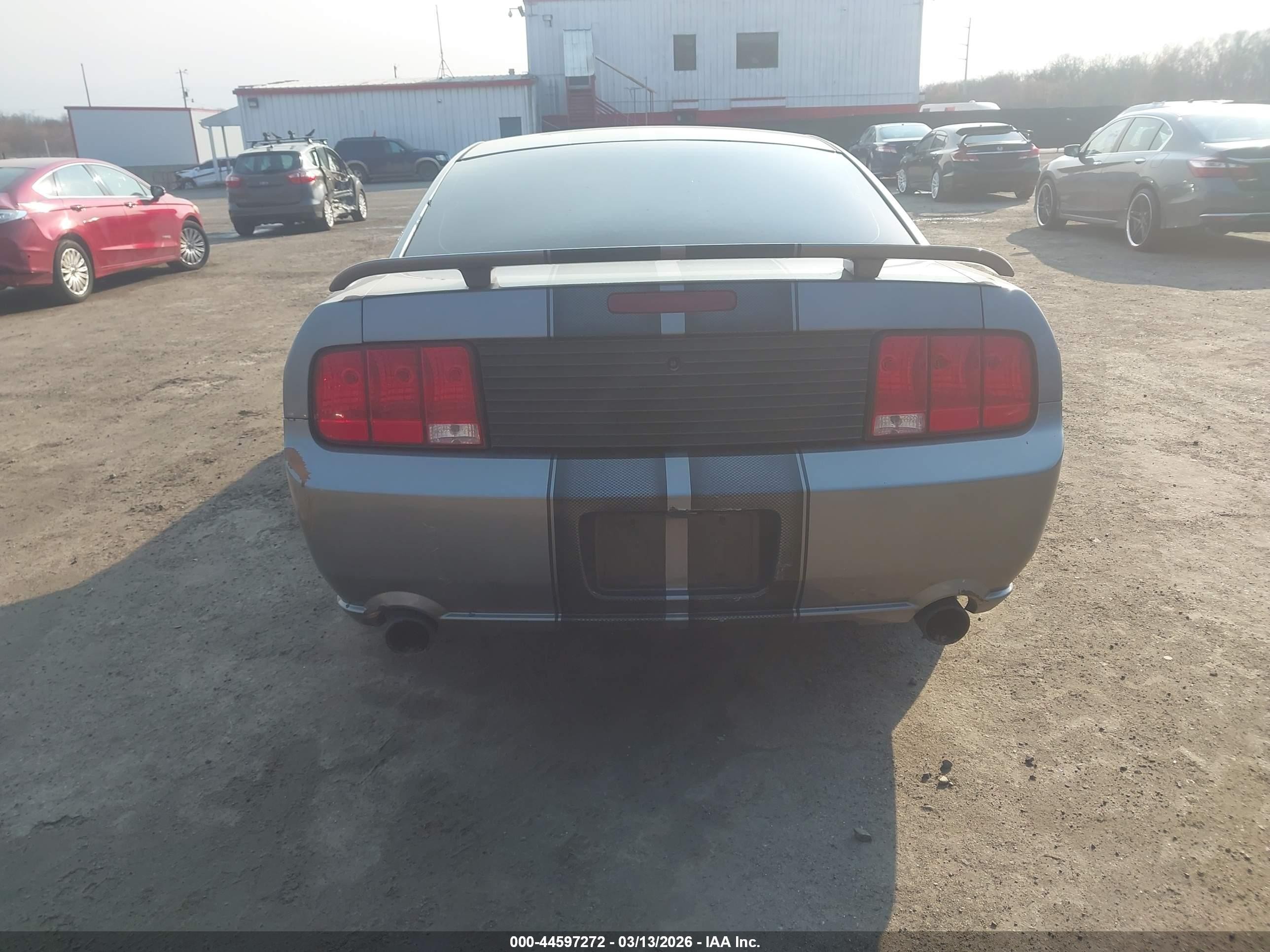 2006 Ford Mustang V6 Gray vin: 1ZVFT80N165127344