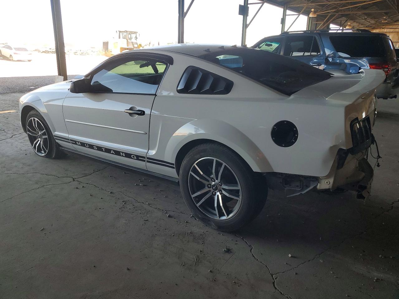 2006 Ford Mustang White vin: 1ZVFT80N165201930