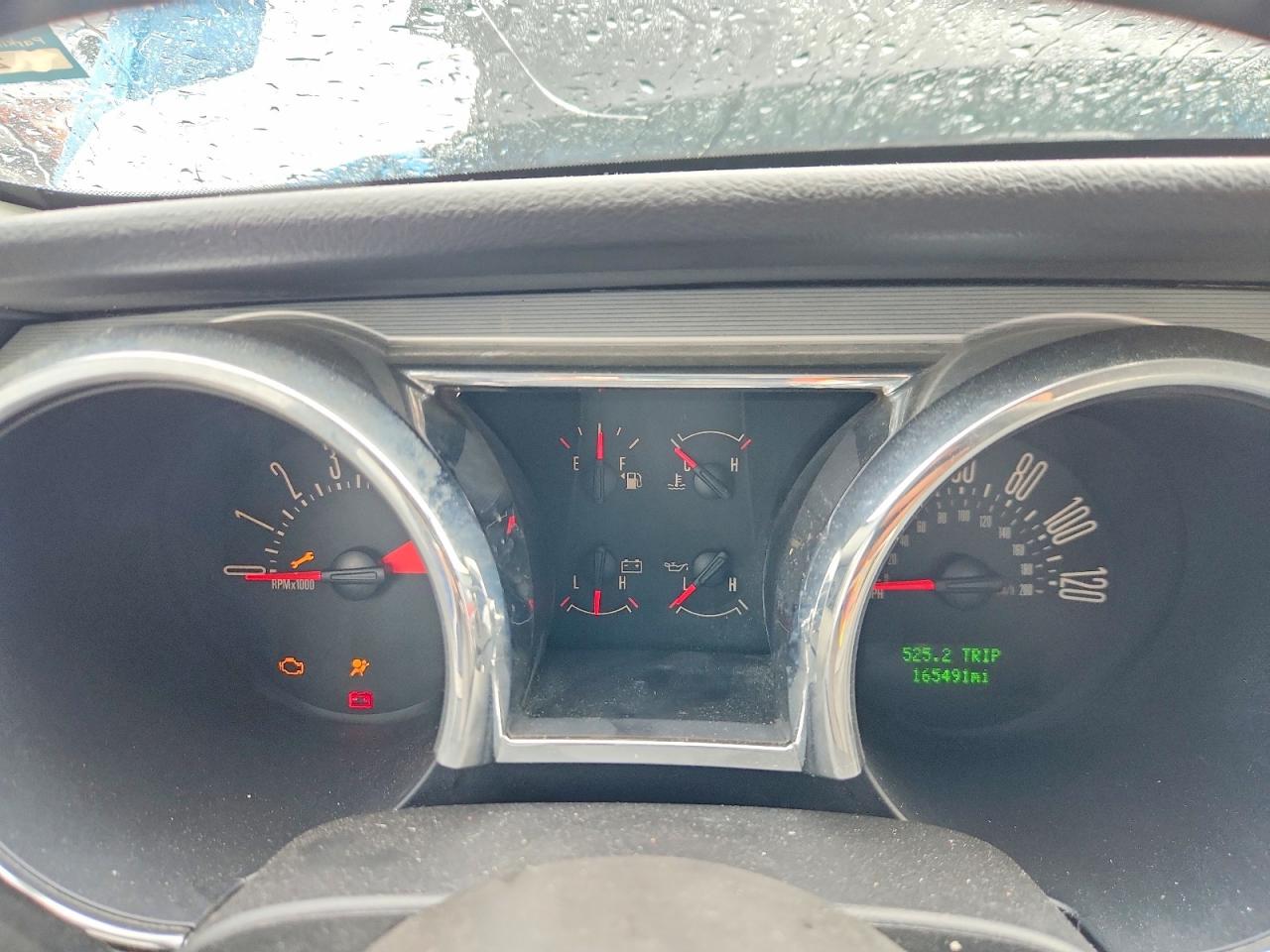 2006 Ford Mustang Black vin: 1ZVFT80N165222812