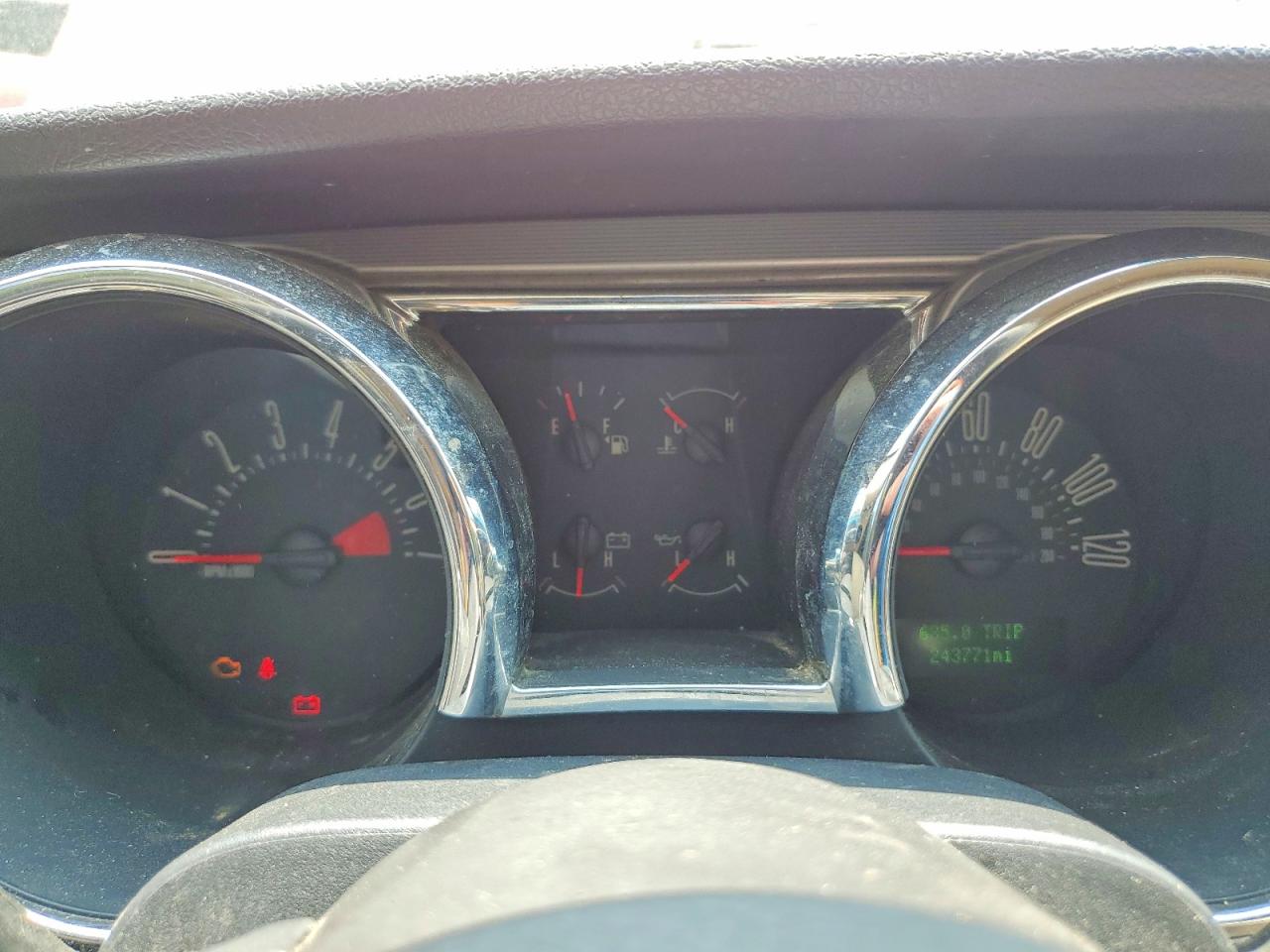 2005 Ford Mustang Red vin: 1ZVFT80N255103987