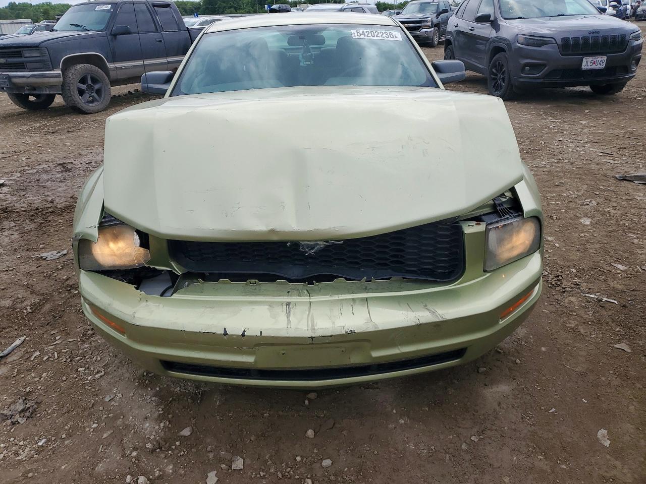 2005 Ford Mustang Green vin: 1ZVFT80N255195215