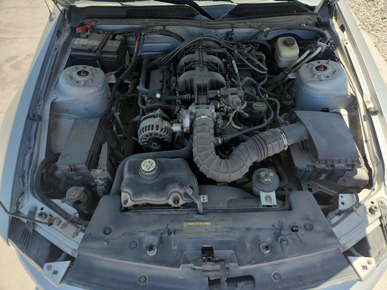 2007 Ford Mustang Silver vin: 1ZVFT80N275222271