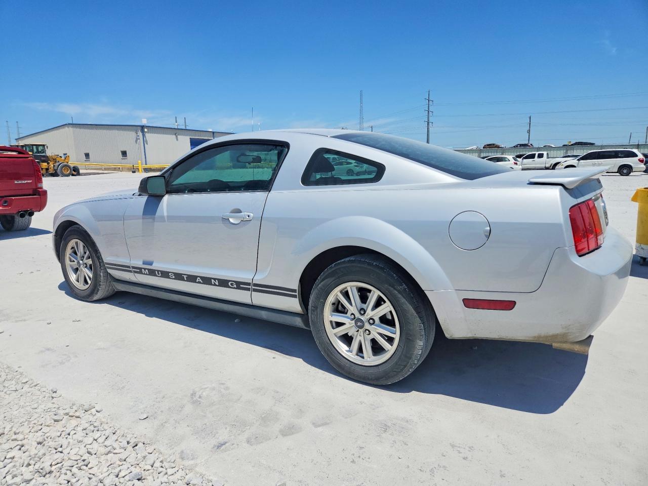 2007 Ford Mustang Silver vin: 1ZVFT80N275222271