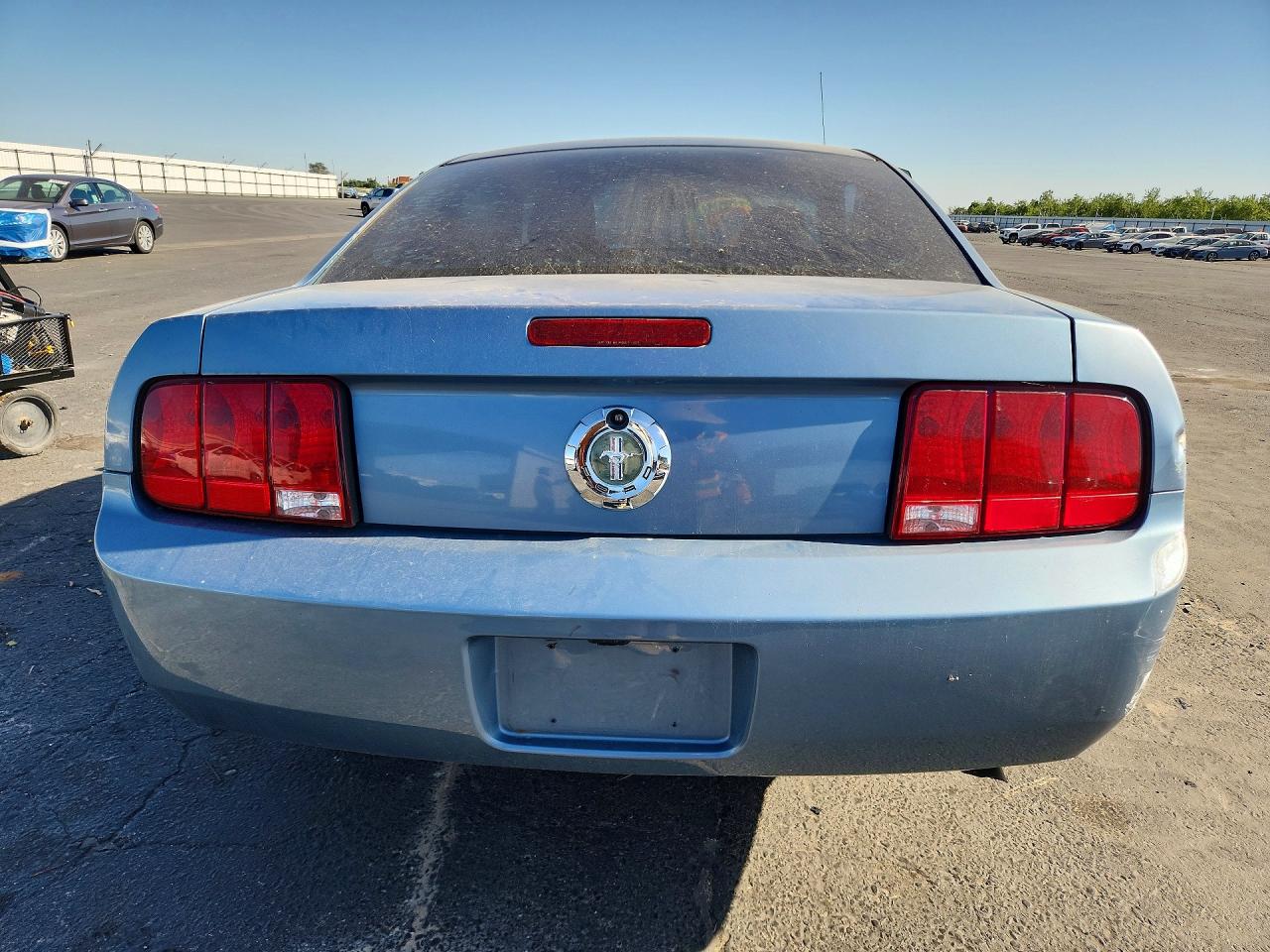2007 Ford Mustang Blue vin: 1ZVFT80N275271194