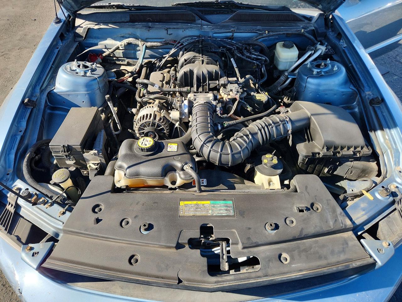 2007 Ford Mustang Blue vin: 1ZVFT80N275271194