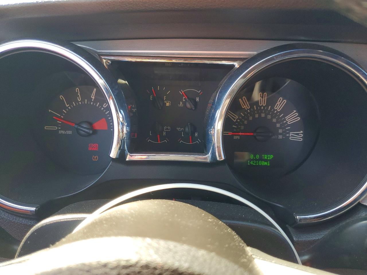 2007 Ford Mustang Black vin: 1ZVFT80N275357900