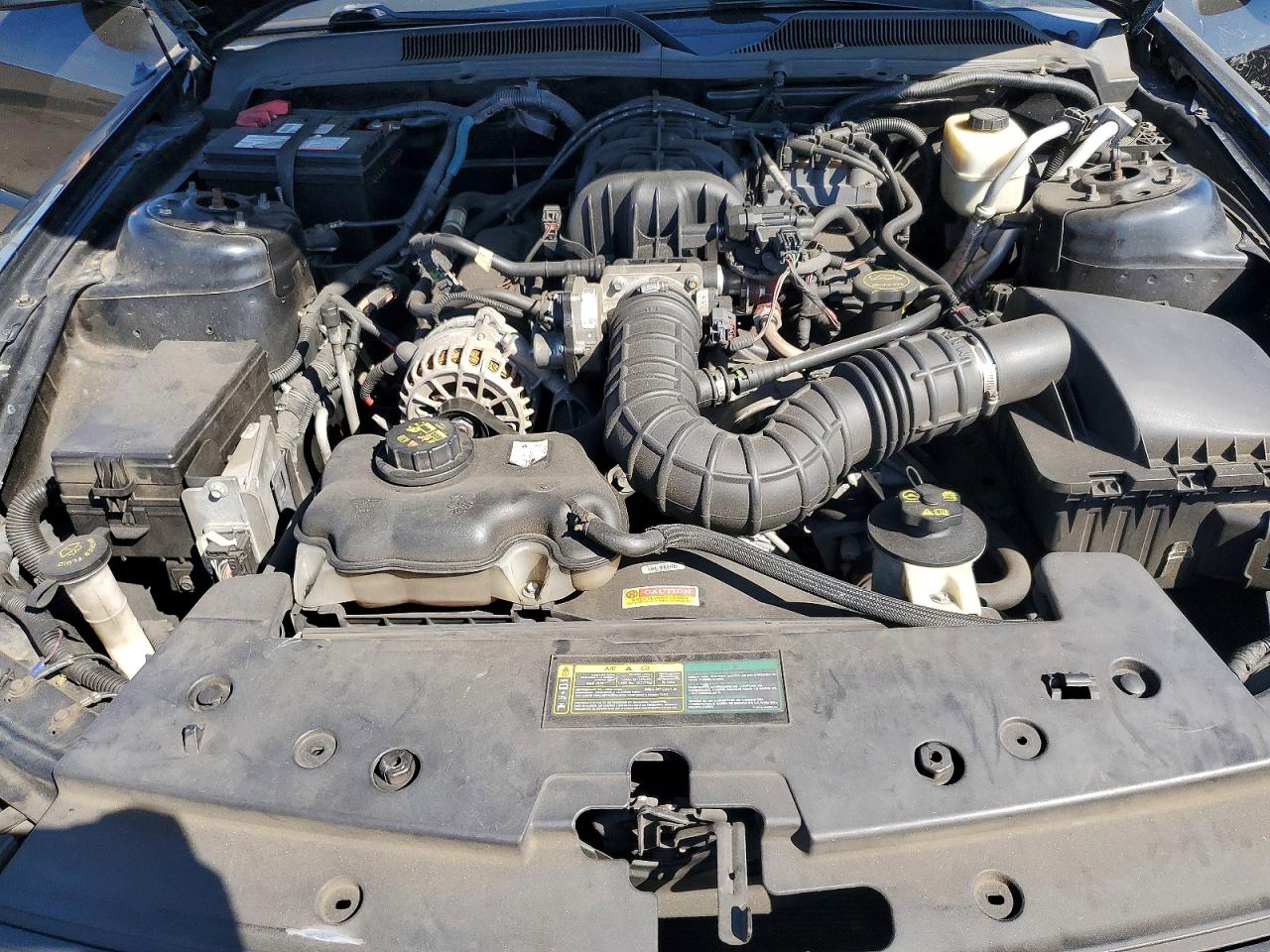 2007 Ford Mustang Black vin: 1ZVFT80N275357900