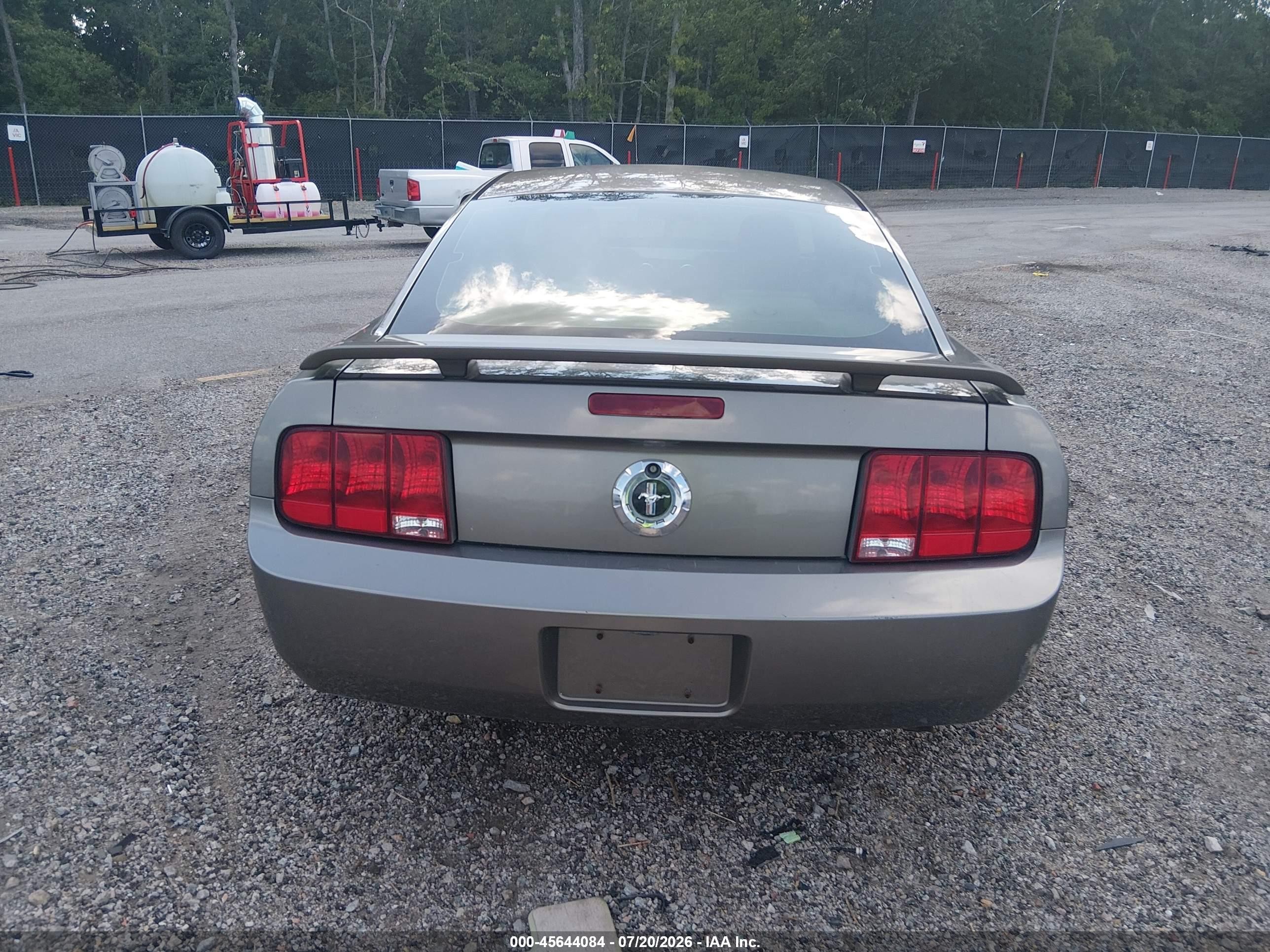 2005 Ford Mustang V6 Deluxe/v6 Premium Серый vin: 1ZVFT80N355135038