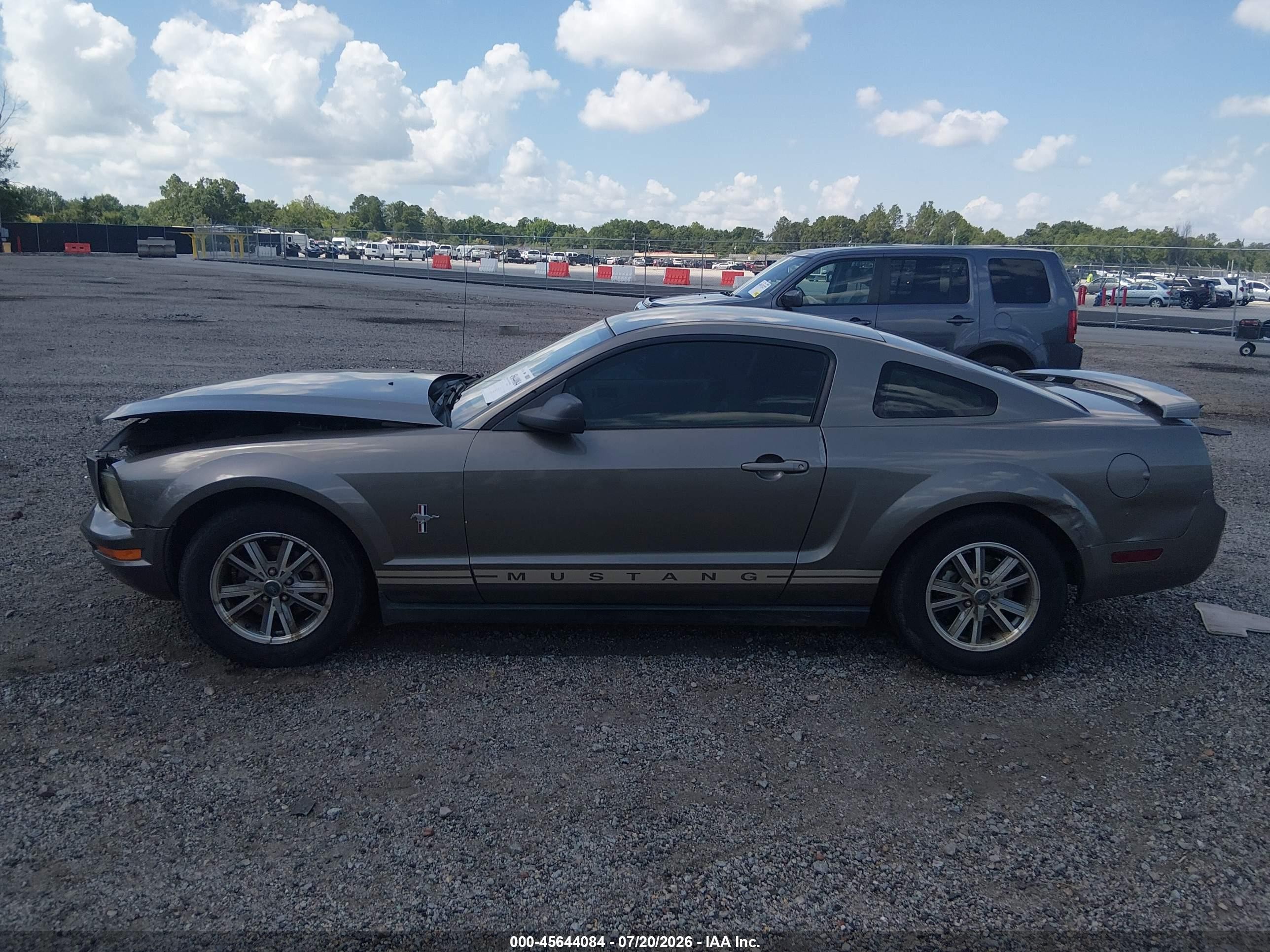 2005 Ford Mustang V6 Deluxe/v6 Premium Серый vin: 1ZVFT80N355135038