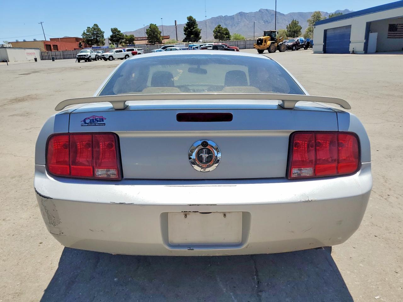 2005 Ford Mustang Silver vin: 1ZVFT80N455127689