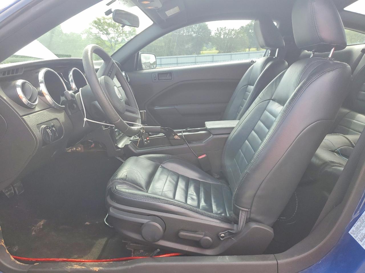 2006 Ford Mustang Blue vin: 1ZVFT80N465115494