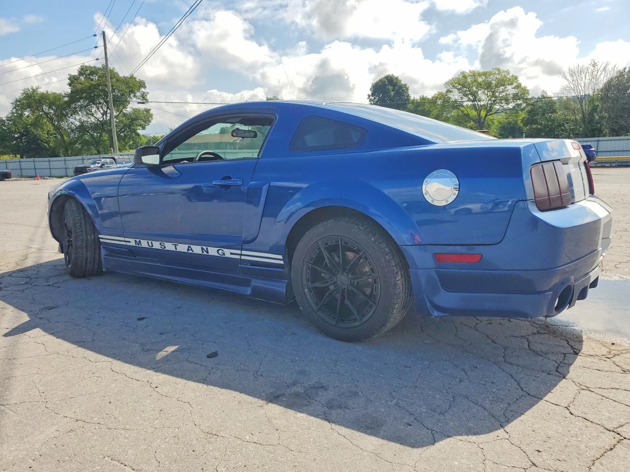 2006 Ford Mustang Blue vin: 1ZVFT80N465115494