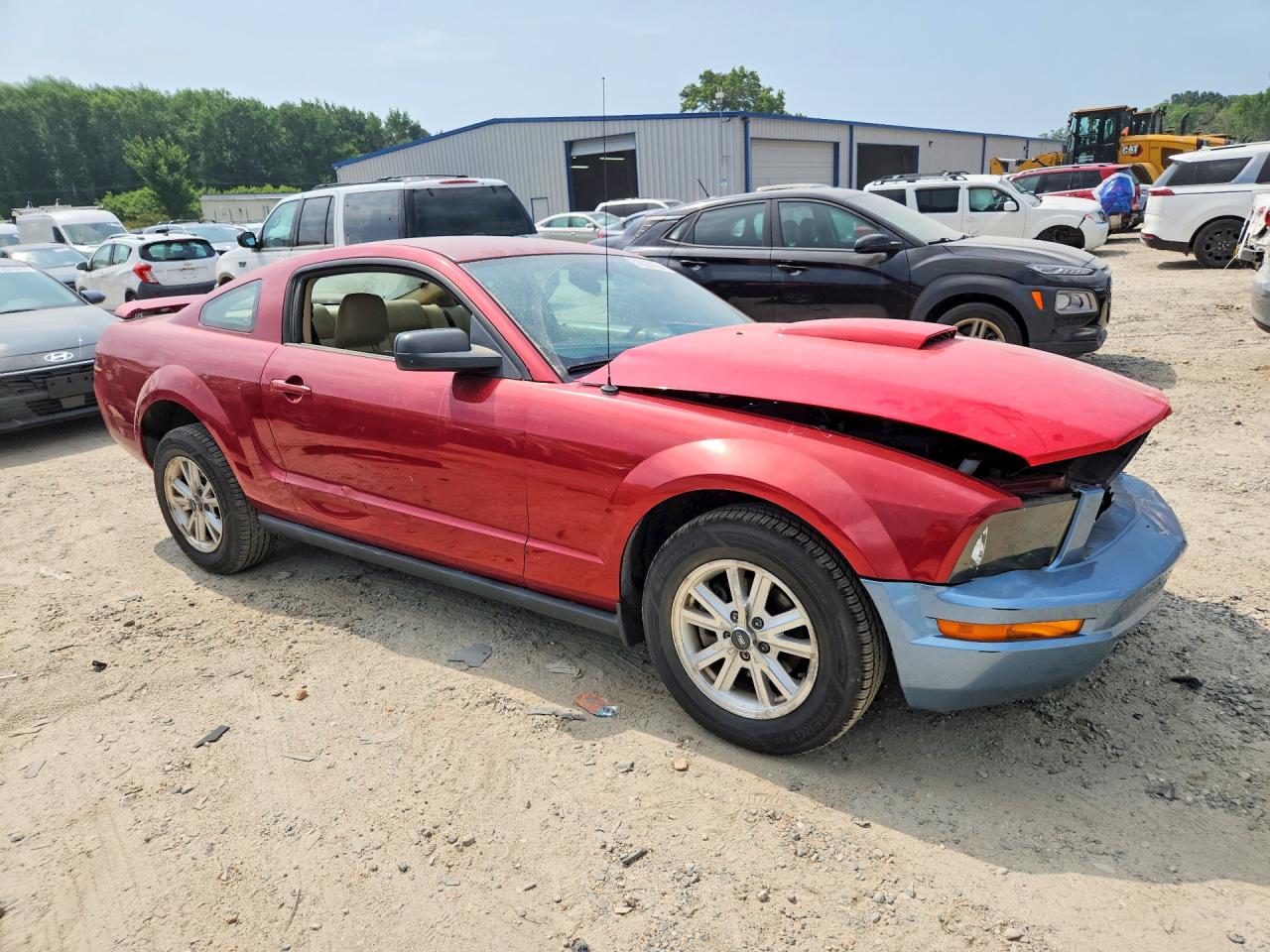 2007 Ford Mustang Brown vin: 1ZVFT80N475258379