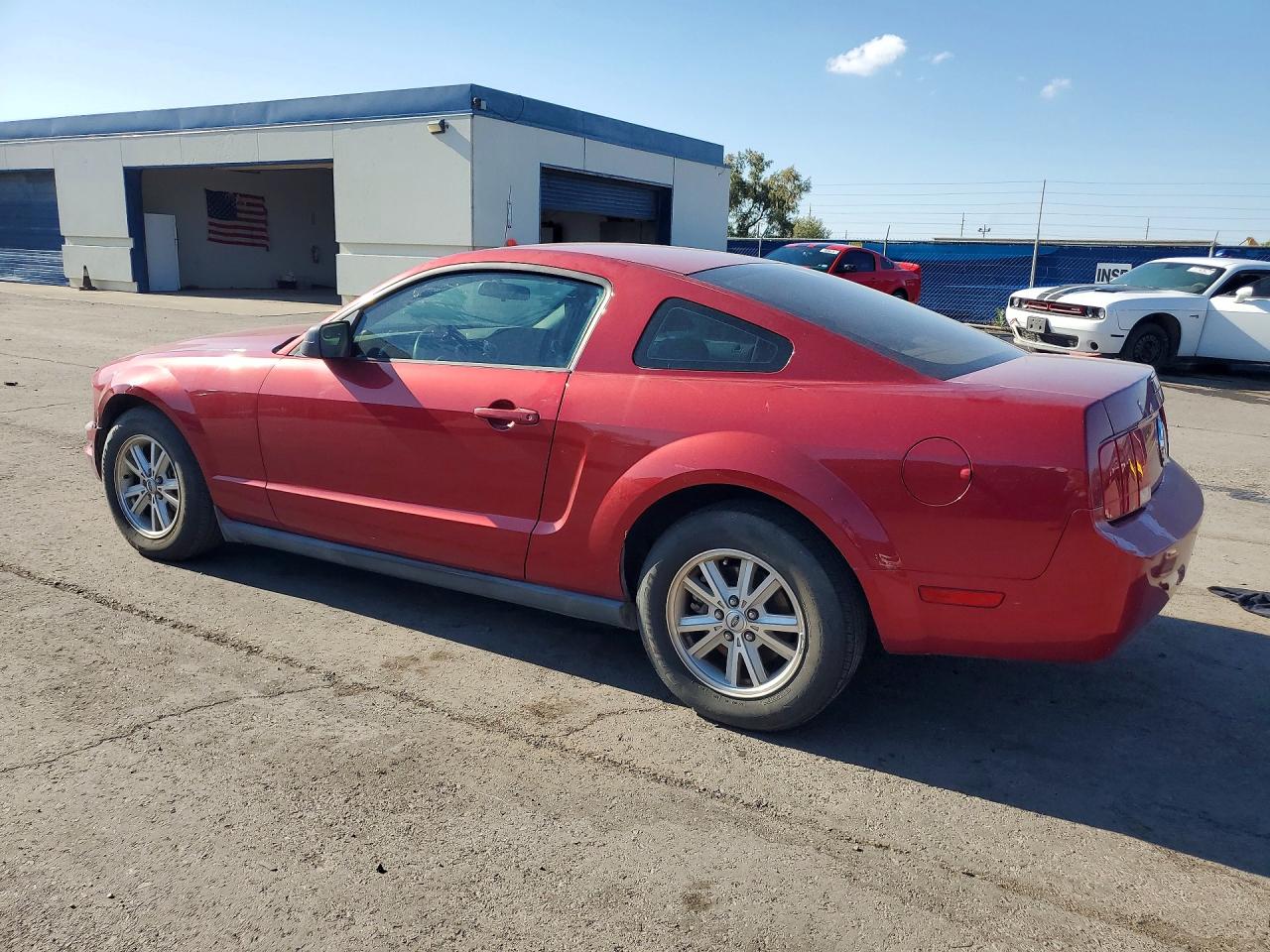 2006 Ford Mustang Maroon vin: 1ZVFT80N565149265