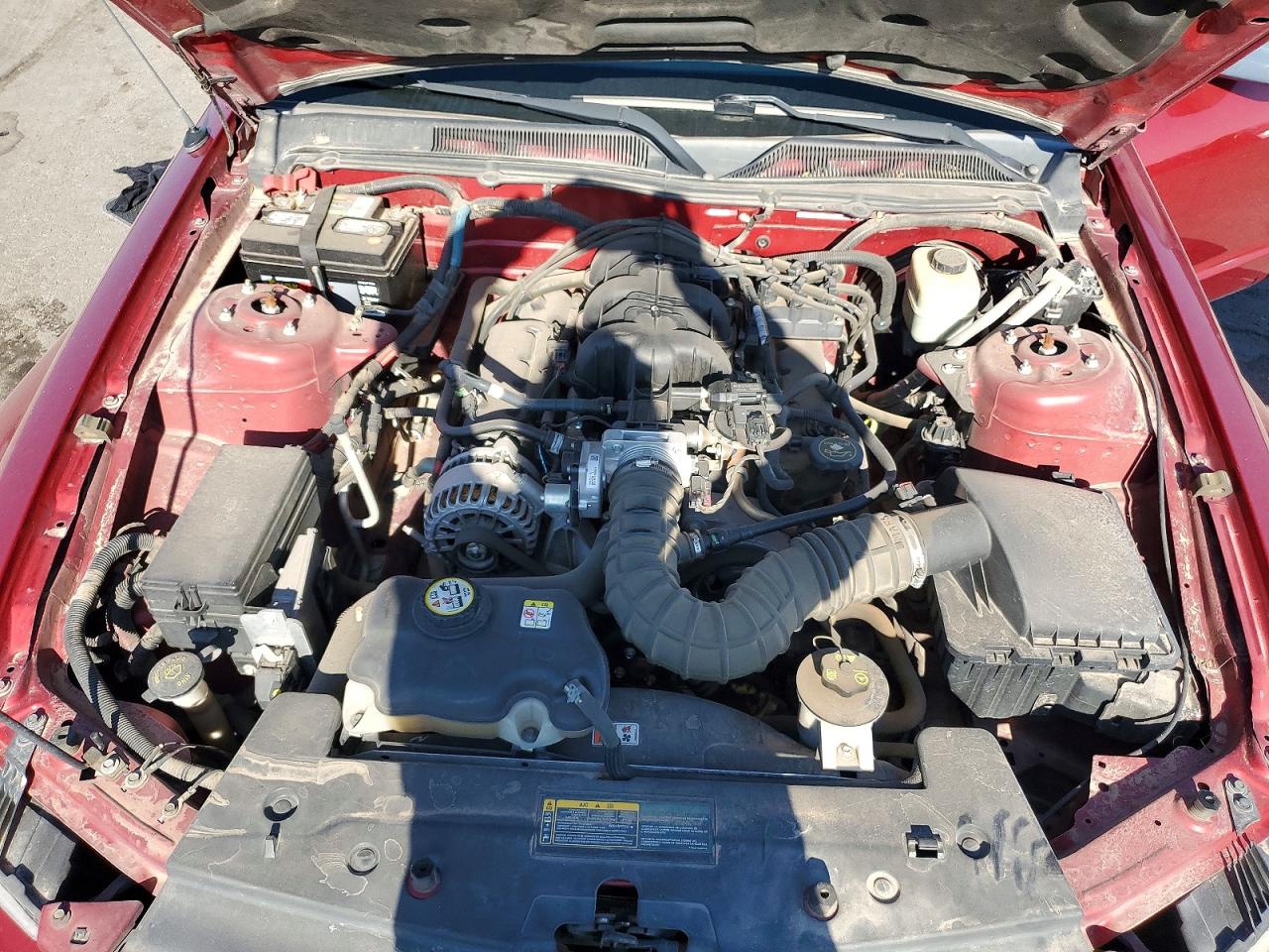 2006 Ford Mustang Maroon vin: 1ZVFT80N565149265