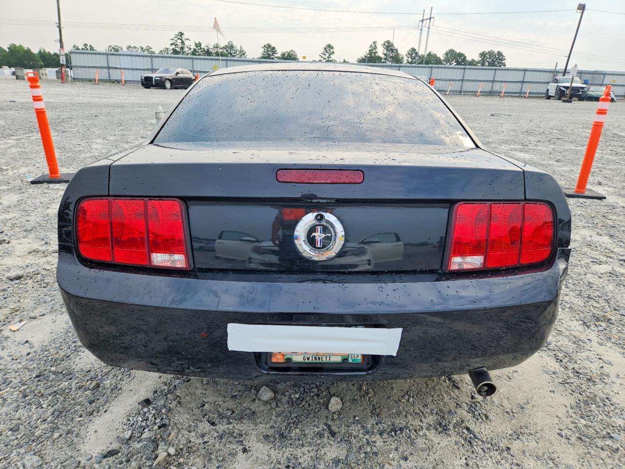 2006 Ford Mustang Черный vin: 1ZVFT80N565159200