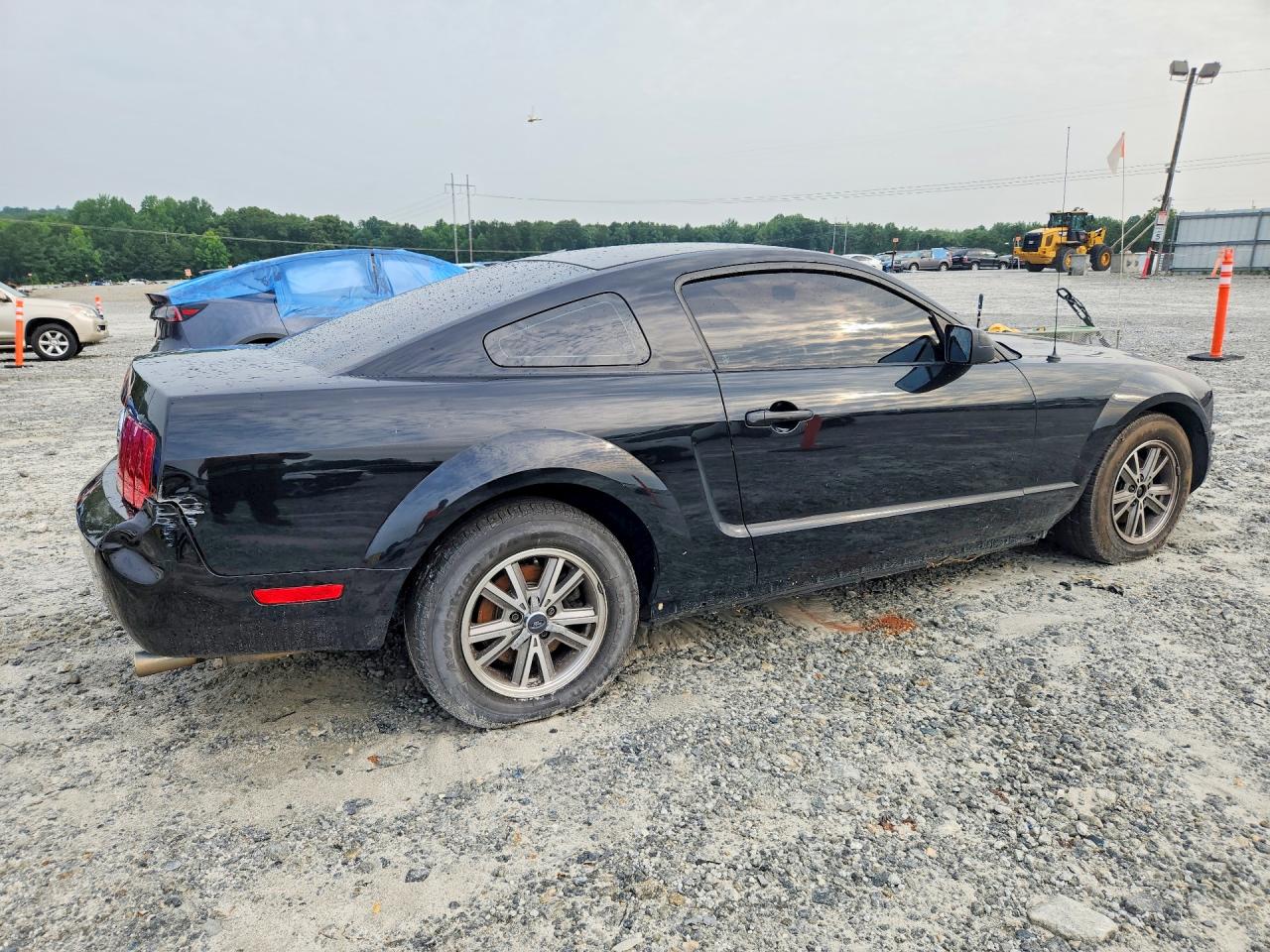 2006 Ford Mustang Черный vin: 1ZVFT80N565159200
