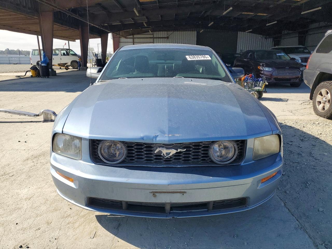 2005 Ford Mustang Blue vin: 1ZVFT80N655137382