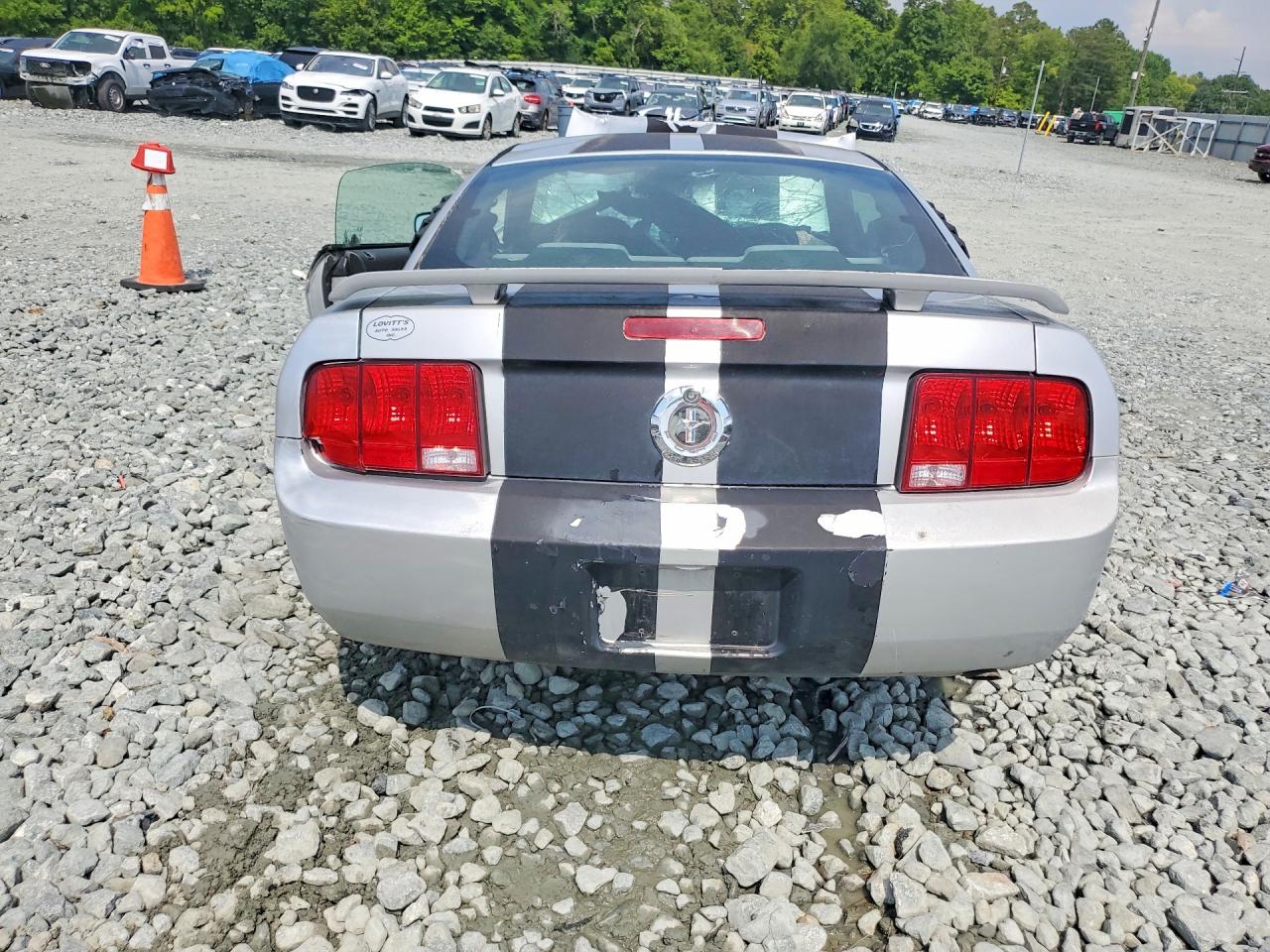 2005 Ford Mustang Silver vin: 1ZVFT80N655138452
