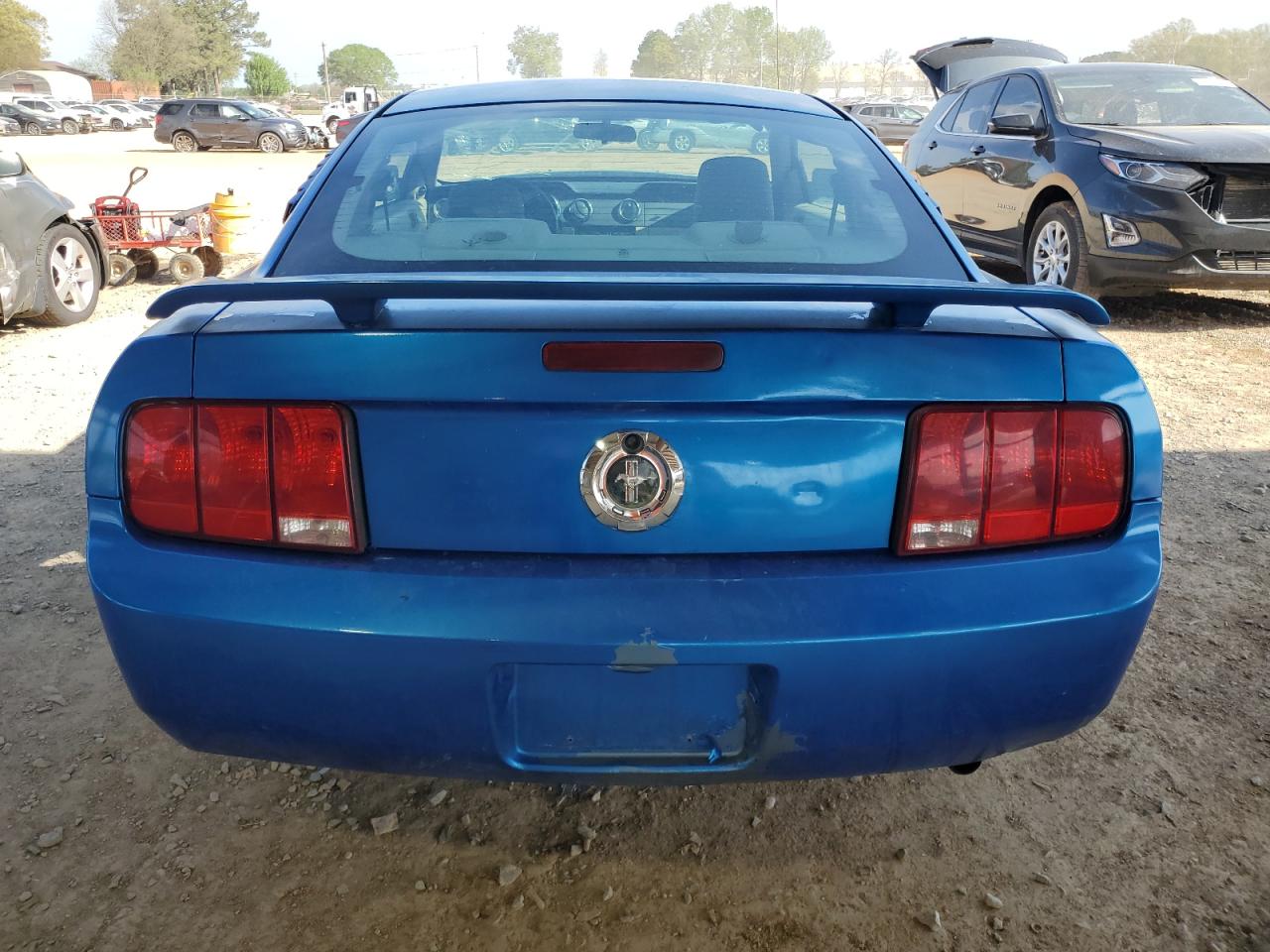 2005 Ford Mustang Blue vin: 1ZVFT80N655154652