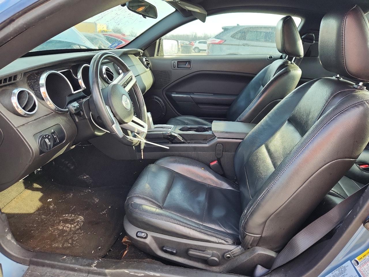 2005 Ford Mustang Blue vin: 1ZVFT80N655251589