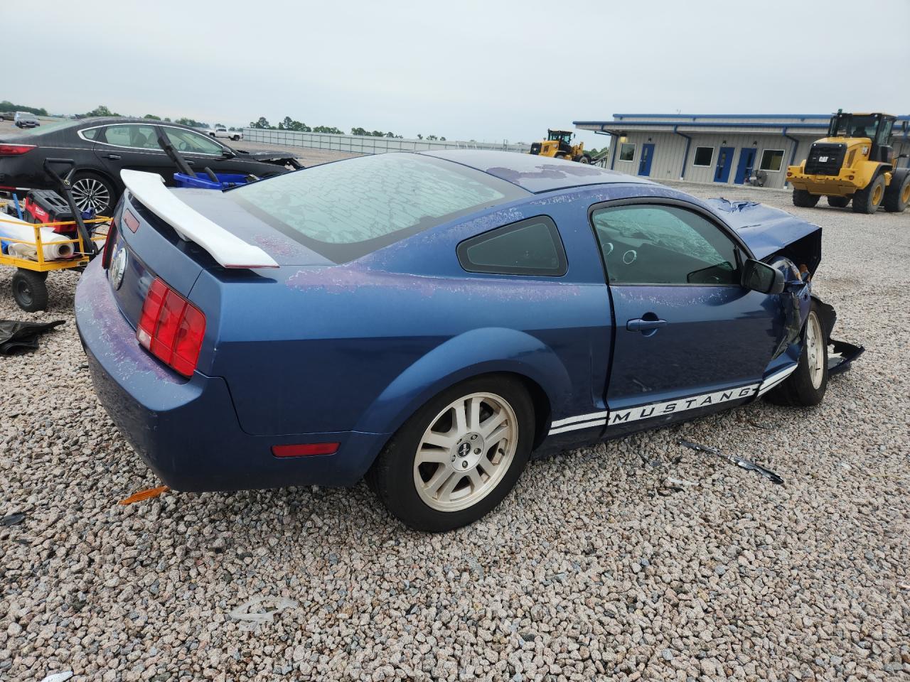 2006 Ford Mustang Blue vin: 1ZVFT80N665140557