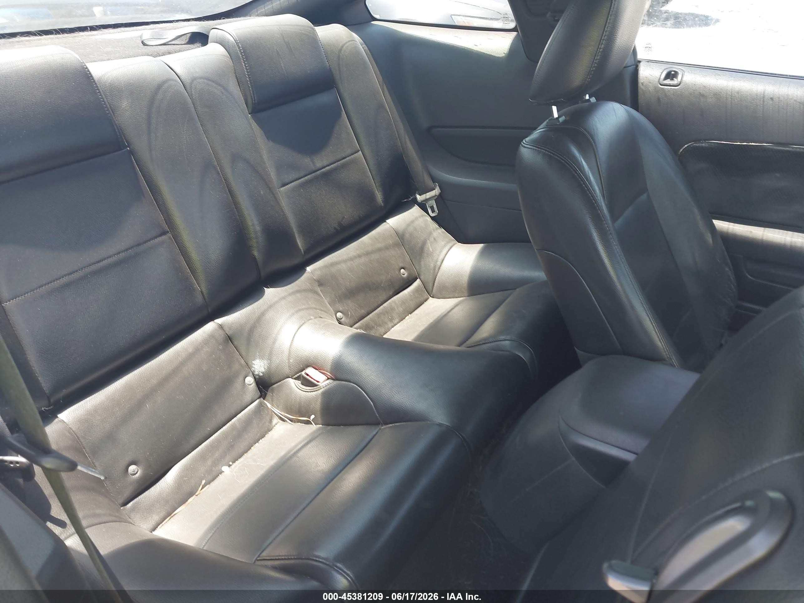 2006 Ford Mustang V6 Black vin: 1ZVFT80N665168035