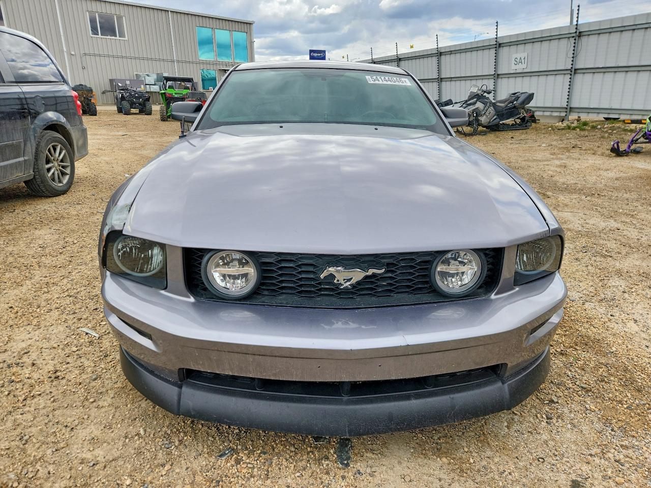 2006 Ford Mustang Серый vin: 1ZVFT80N665193369
