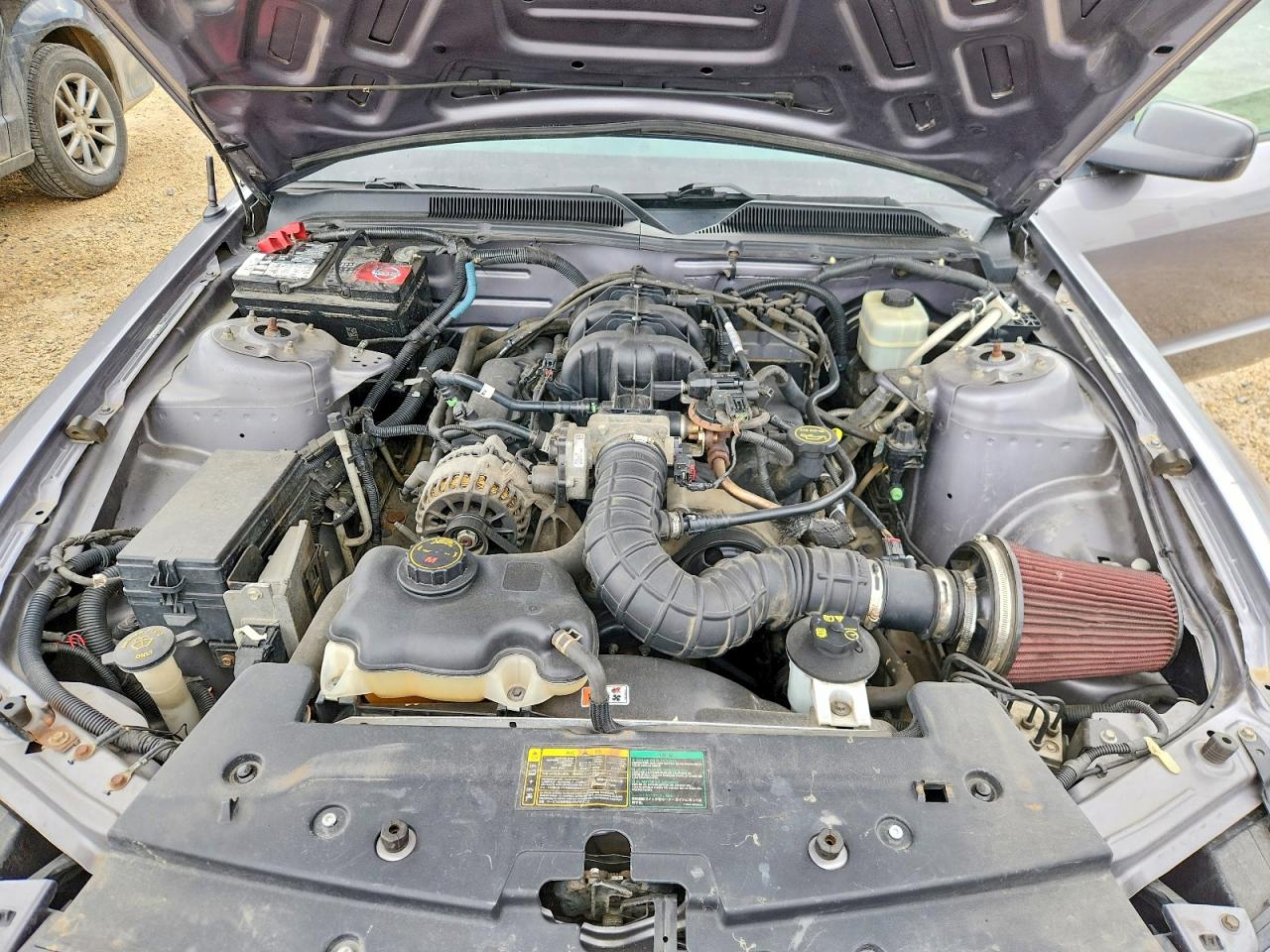 2006 Ford Mustang Серый vin: 1ZVFT80N665193369
