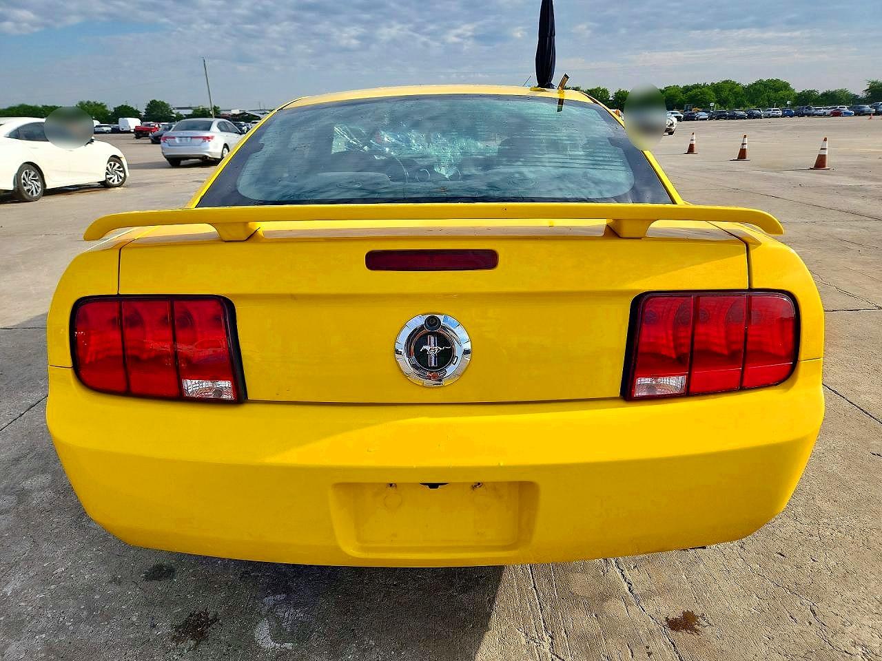 2005 Ford Mustang Желтый vin: 1ZVFT80N755115276