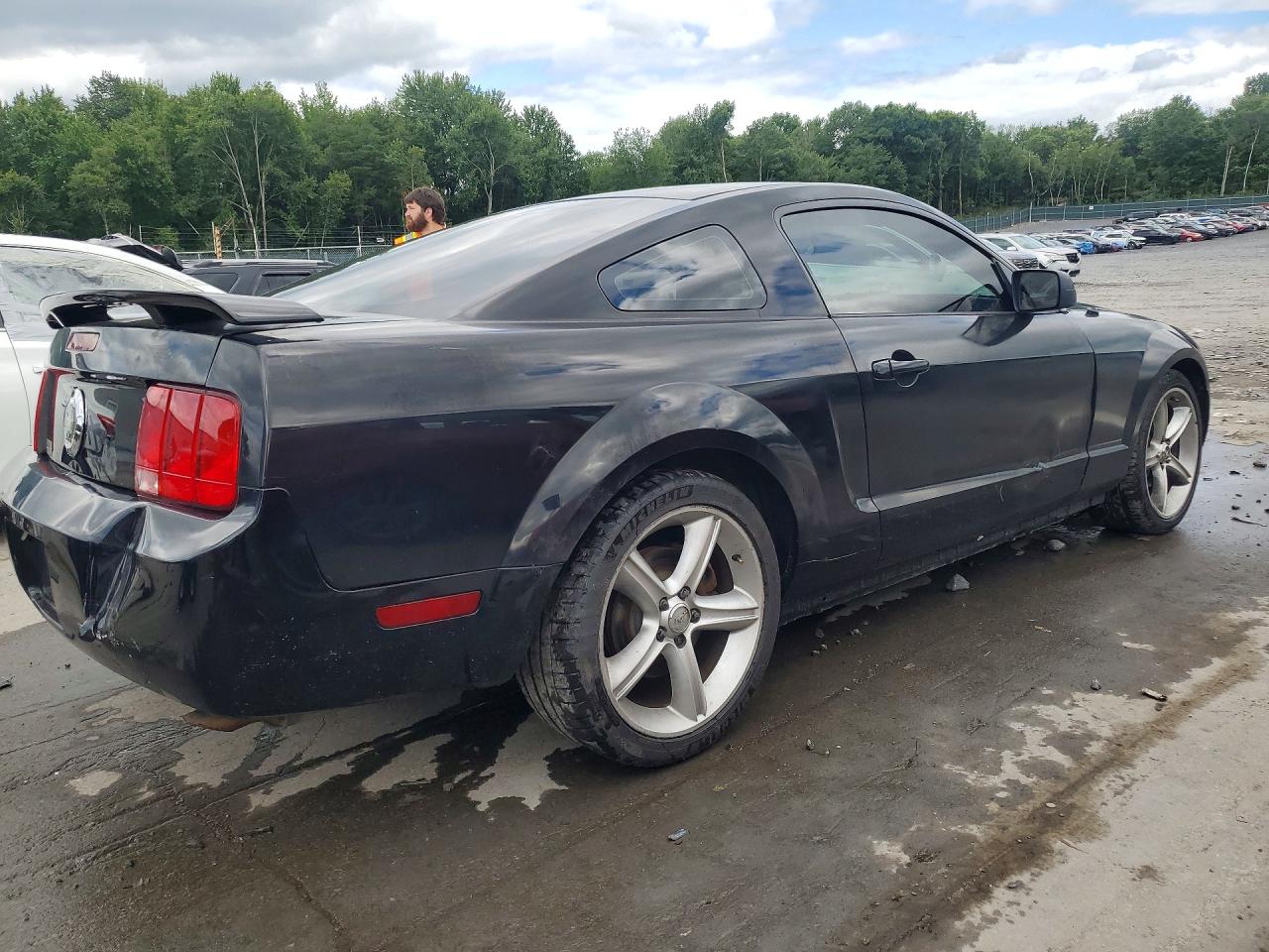 2005 Ford Mustang Черный vin: 1ZVFT80N755139559