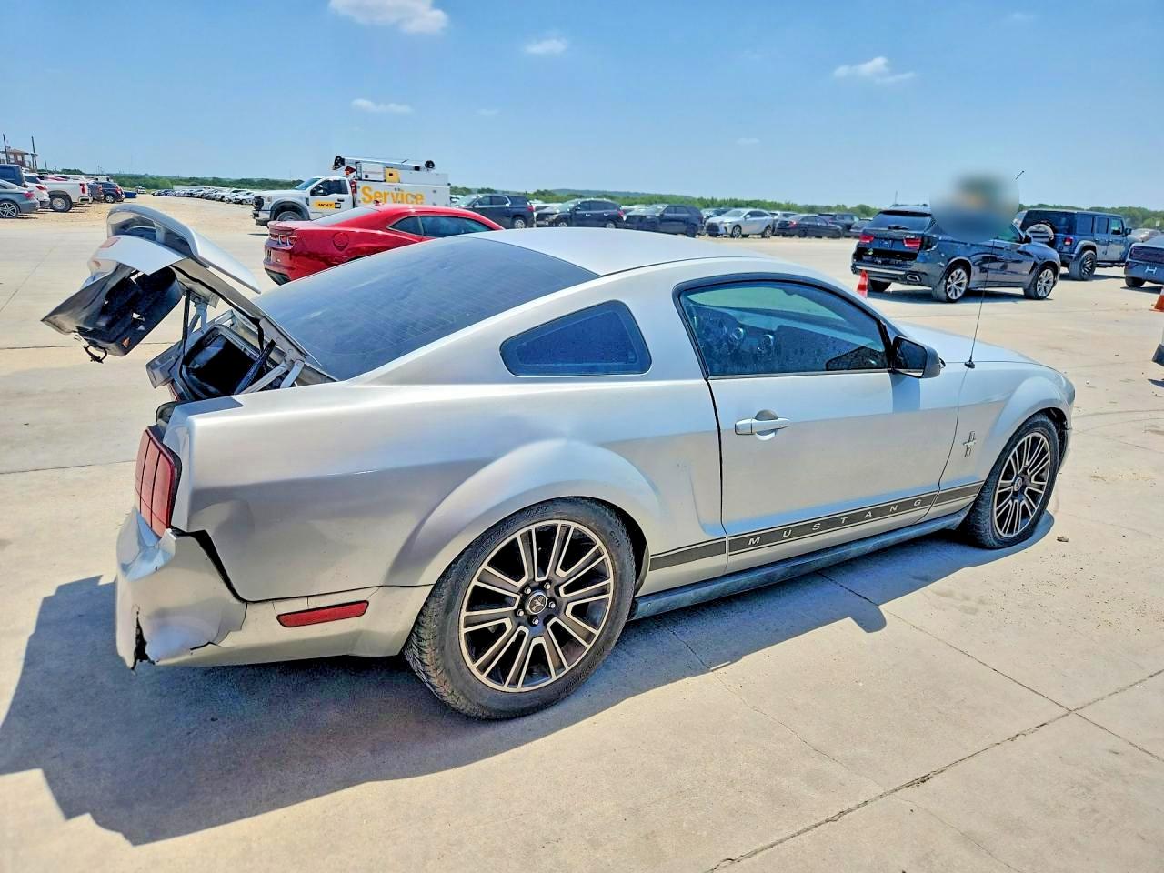 2006 Ford Mustang Silver vin: 1ZVFT80N765136386