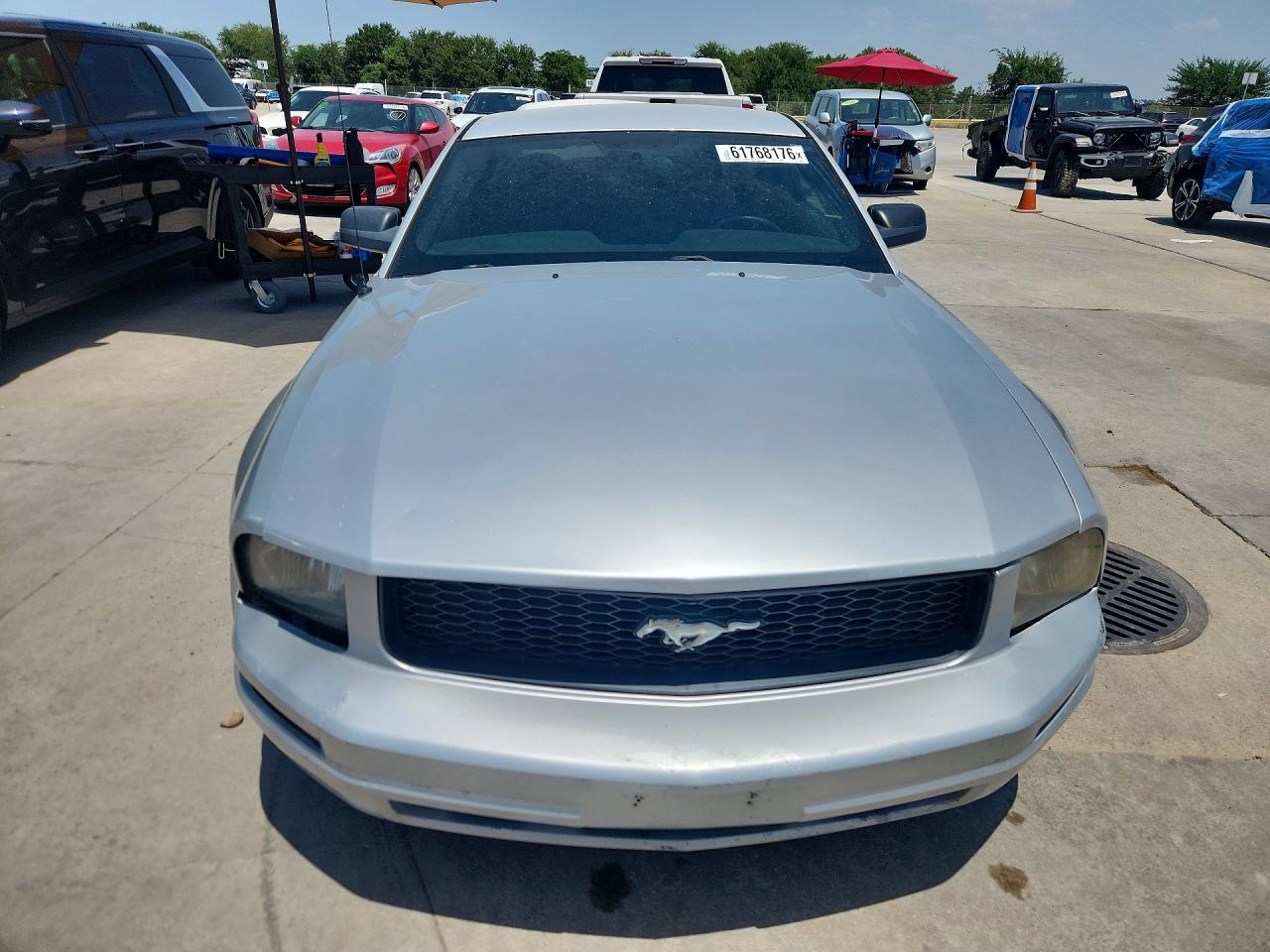 2006 Ford Mustang Silver vin: 1ZVFT80N765136386